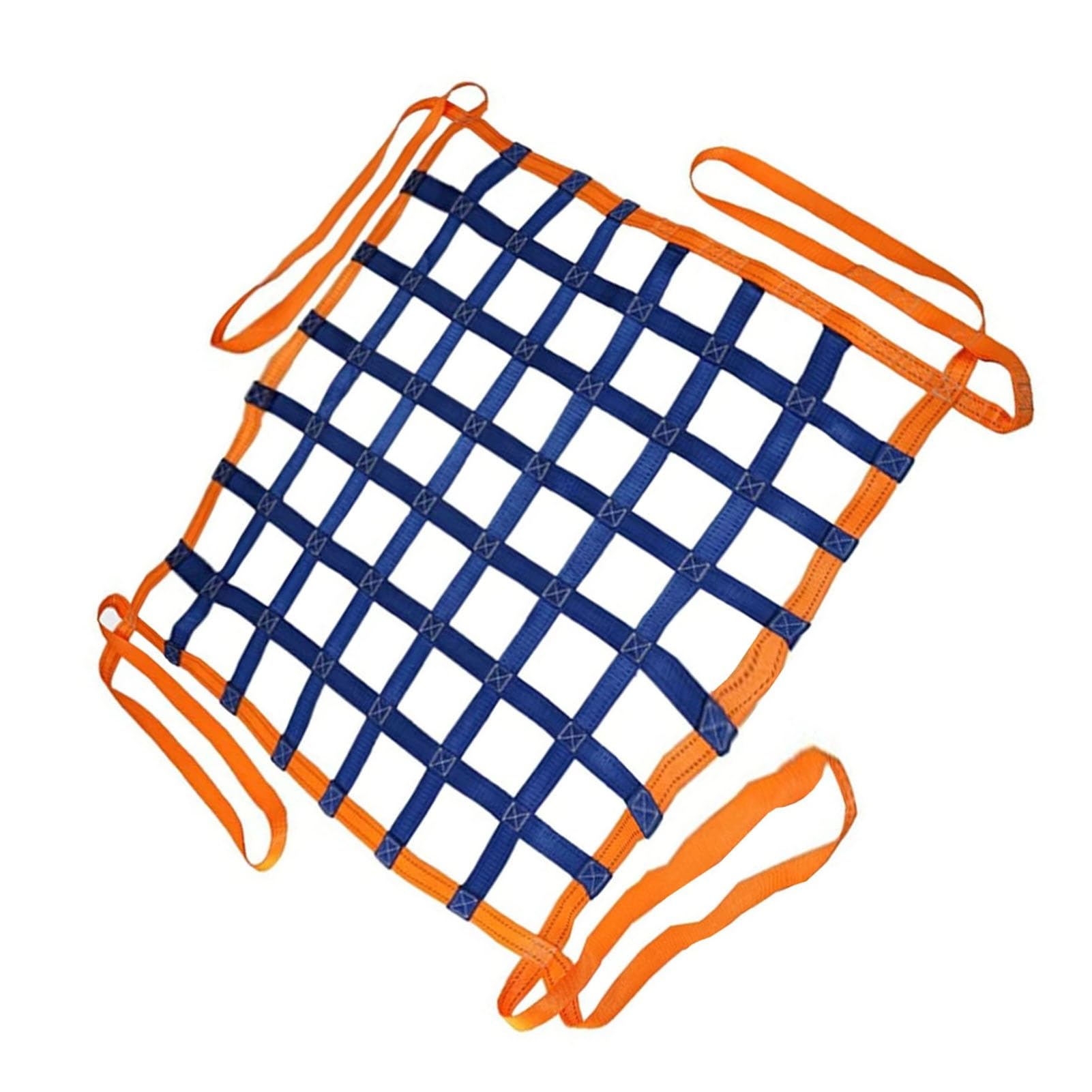Frachthebenetz - Regalschlingen-Hebenetz, Hebenetzgurte, Frachtnetz, Paletten-Frachtnetz, Hebezeug, Hängenetz, Hebenetz, schwere Gegenstände, Frachthebesack (3 x 3 m/Maschenweite 20 cm/Last 3,5 t)