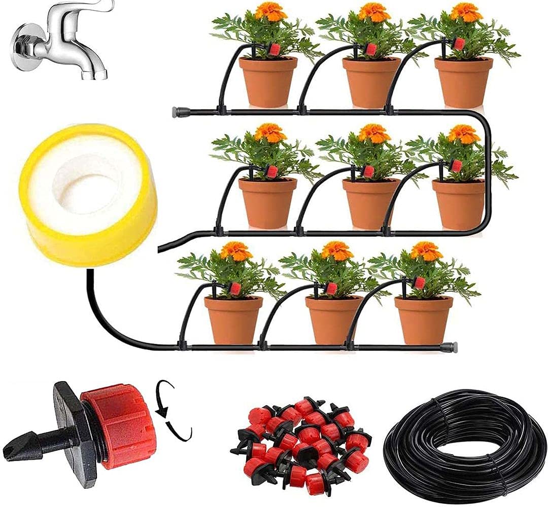 Diy Crafts 13116 India 999 Micro Drip Irrigation Kit System With 1/4" Blank Distribution Tubing Hose, 10ft, Multicolor (B07ZLVQFYD) Amazon Price History, Amazon Price Tracker