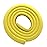 M2cbridge L Shape Extra Thick Furniture Table Edge Protectors Foam Baby Safety Bumper Guard 6.5 Ft (Yellow(6.5ft x 2))