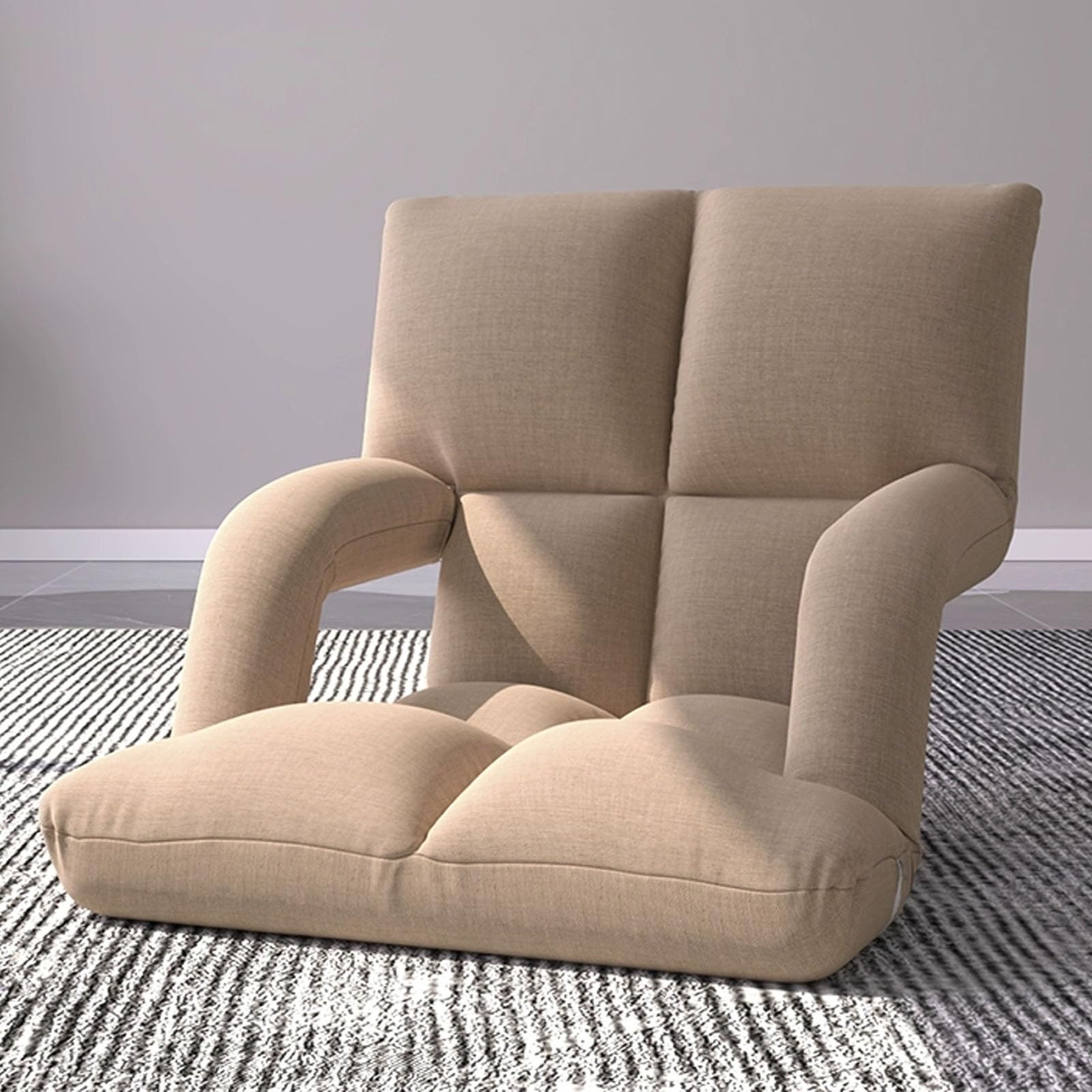 Canapé paresseux pliable contre le mal de dos fauteuil sol adulte