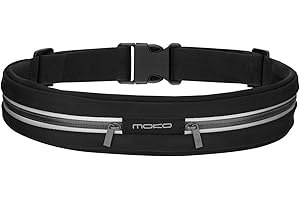 MoKo Sports Running Belt: Your Essential Waist Pack Companion for Unrestricted Runs