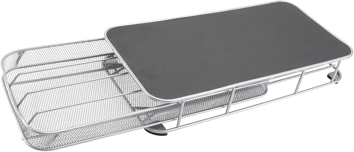 Coffee Capsule Storage Drawer Rack Silver 40-count Coffee Pod Organizer Holder for Kitchen Countertop for Home and Office