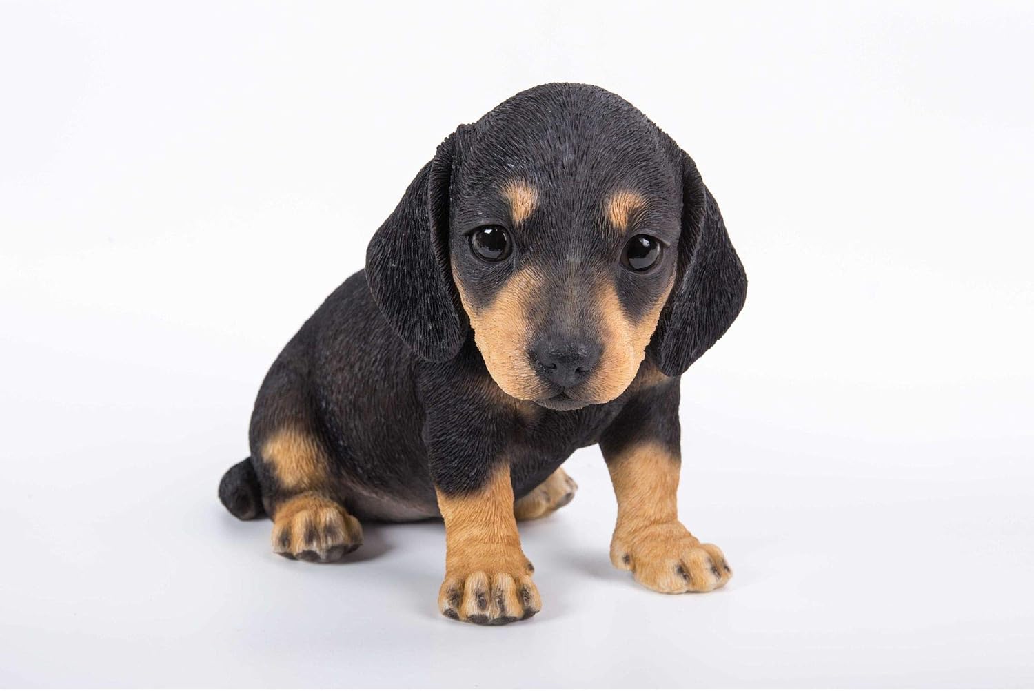 HI-LINE 7.5" Dachshund Puppy Outdoor Garden Statue