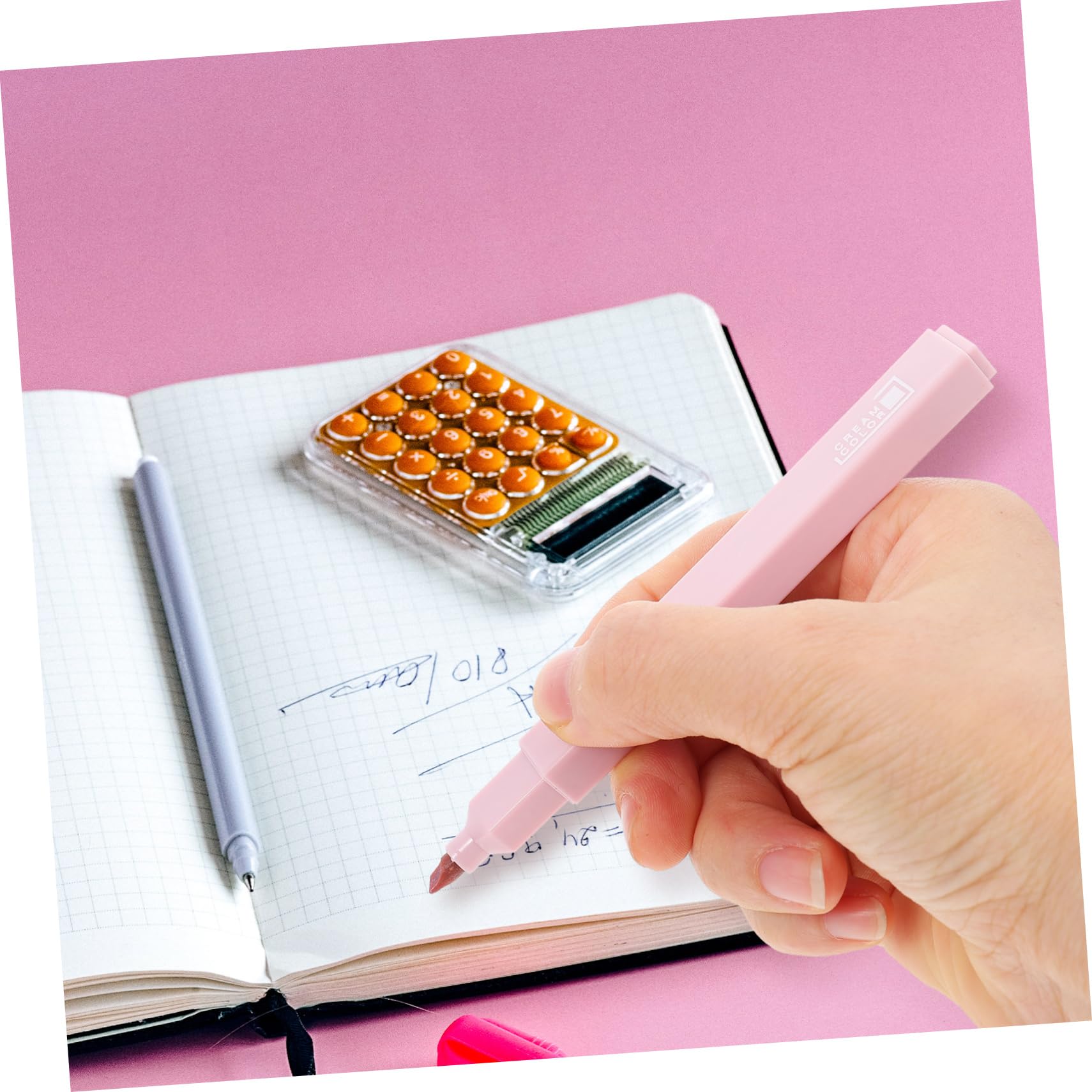 SHINEOFI 18pièces Stylo Surligneur Couleur Avec Pointe Souple Pour Prise De Notes Fournitures Scolaires Marquage De Documents Et Dessin