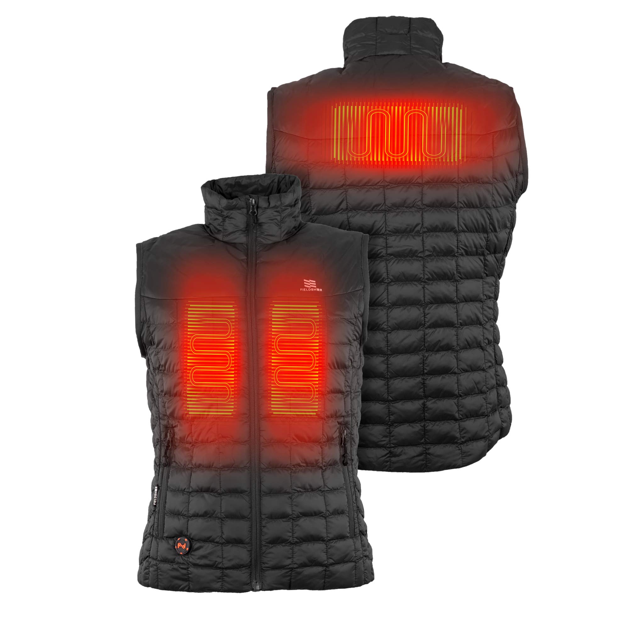 FieldsheerBackcountry - Women's Electric Heated Vest with Battery