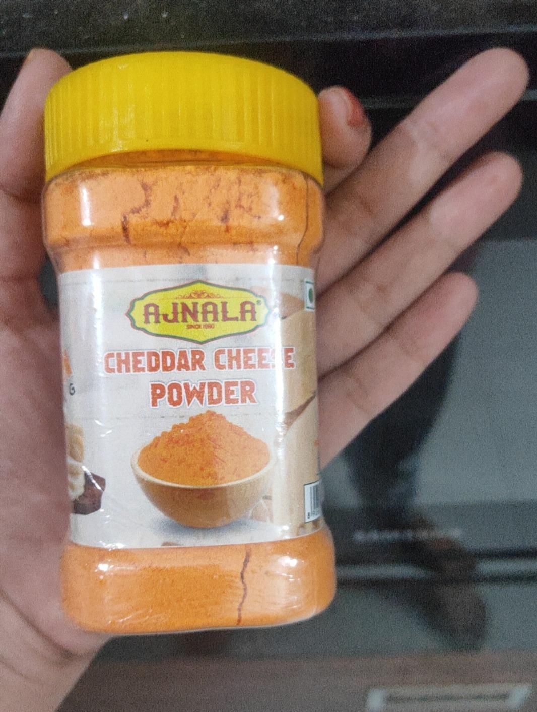 Ajnala Cheddar Cheese Powder in Jar Perfect for PopCorn, Making Cheese