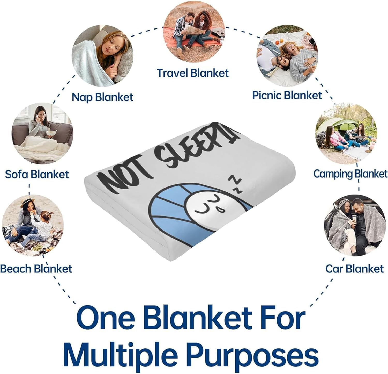 Fathers Day Funny Gifts for Dad from Daughter Son Best Dad Ever Father Birthday Gifts for Super Cozy Throw Flannel Blankets for Napping 60"x50" Grey - Image 6