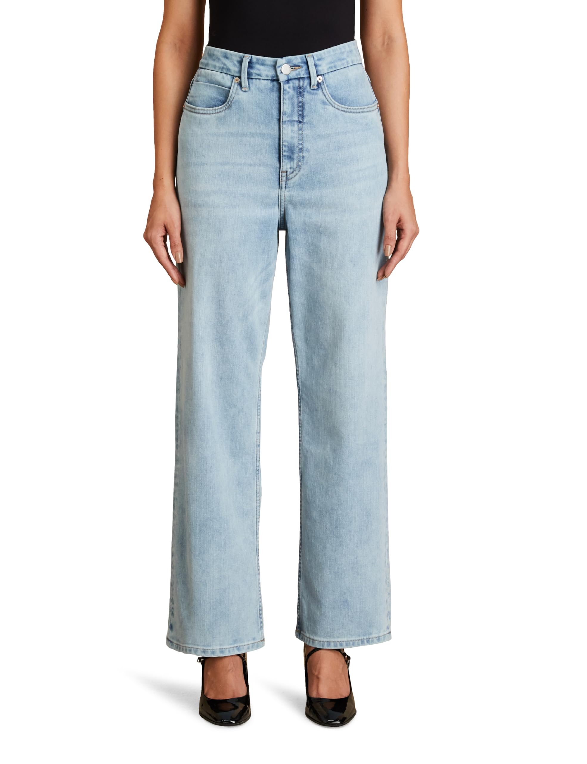 symbol premium Women's Straight fit Jeans (High Rise | Full Length)-picture-59