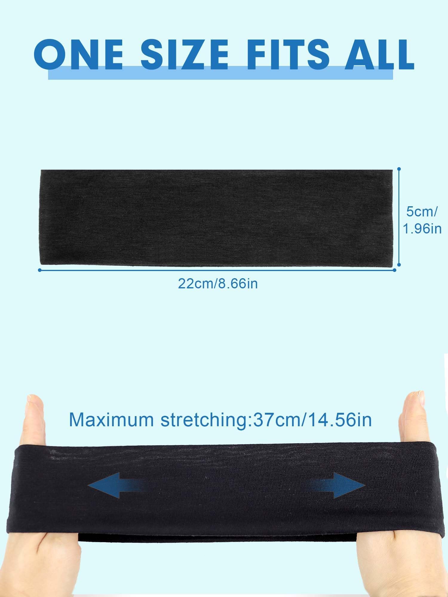 Lot De 2 Bandaux De Sport Frogetu - Anti-transpiration, Élastiques Et Style Pour Femme/Homme