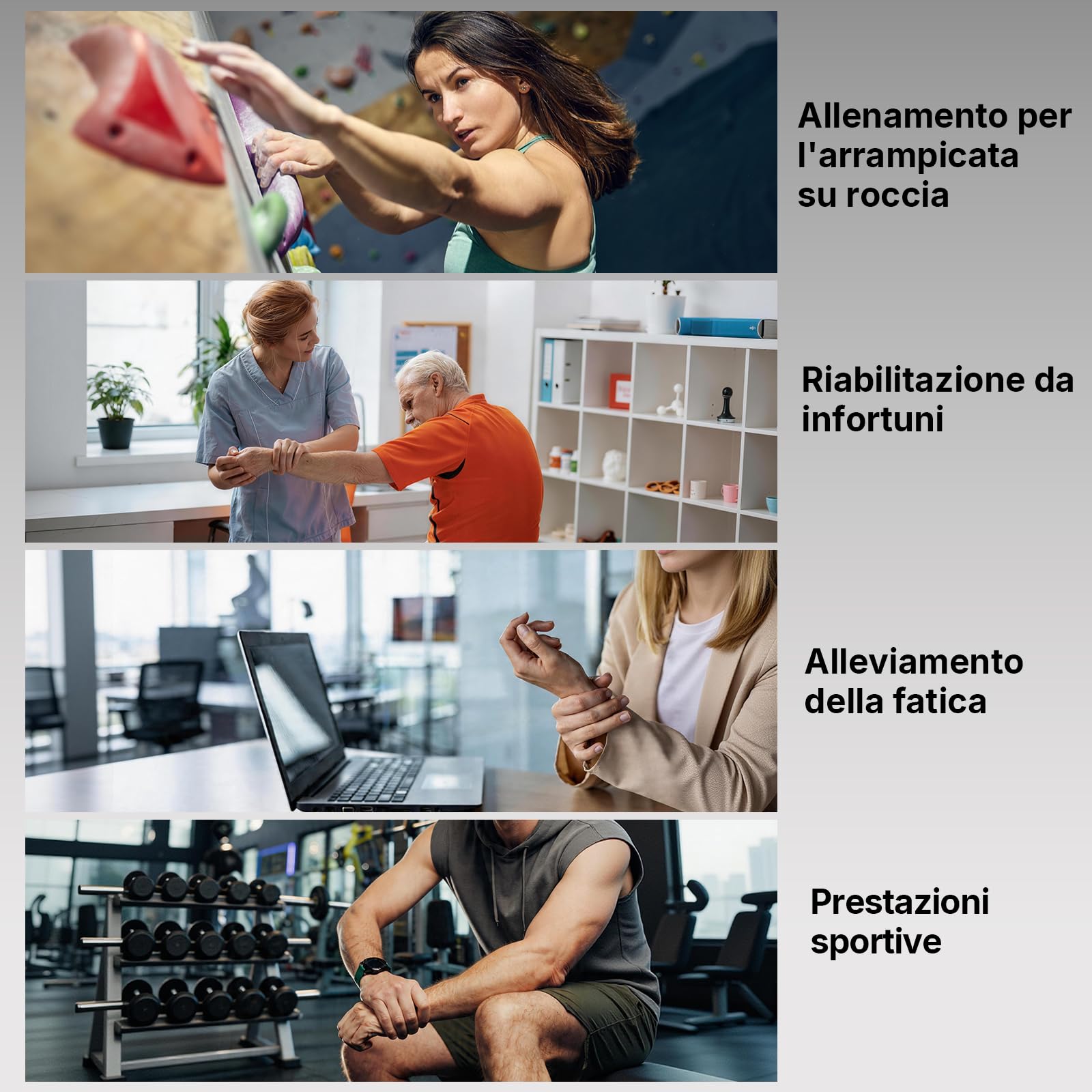 MonkeyTail Entrenador de Dedos, Entrenador Ajustable para antebrazos, Entrenador de Fuerza para Dedos, Entrenador de Fuerza de Agarre, Entrenador de músculos de la Mano — view 7