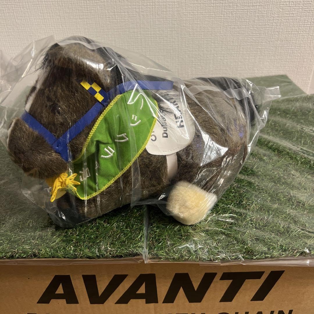 競馬ぬいぐるみ　ドバイシーマクラシック　ハーツクライ　AVANTI 競馬ぬいぐるみ ハーツクライ ドバイシーマクラシック sサイズ