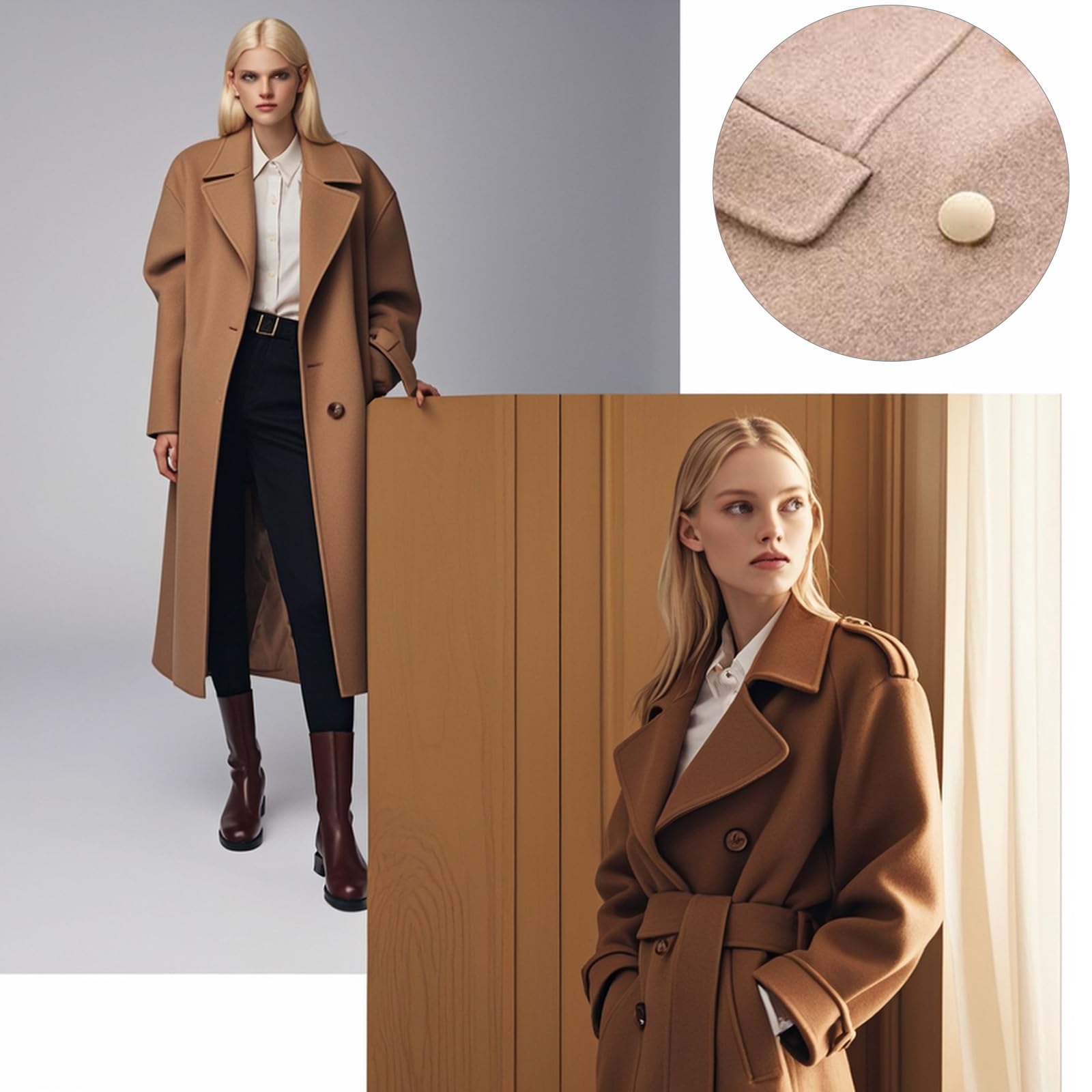 10 Pulsanti In Metallo Oro 25mm - Per Denim, Cappotti, Giacche, Abiti - Foto 7