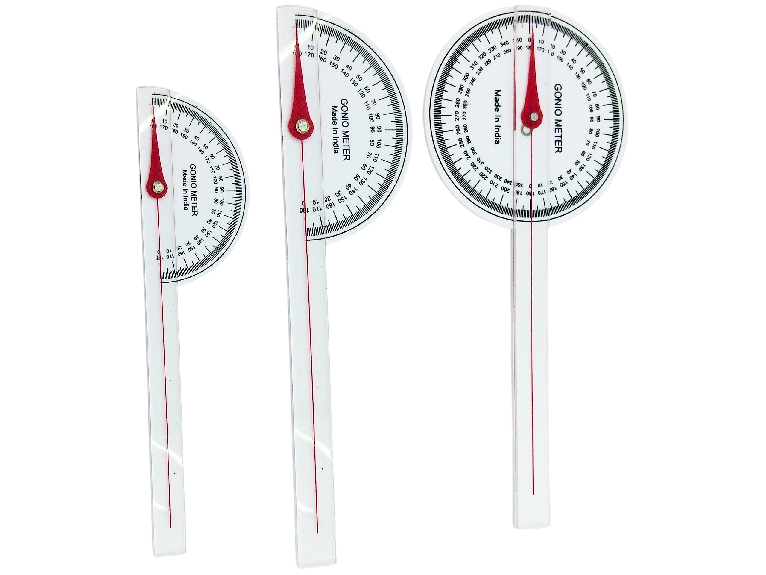 Bos Medicare surgical® Plastic Goniometer Set Of 3 Pcs (B09VSGX3D7) Amazon Price History, Amazon Price Tracker