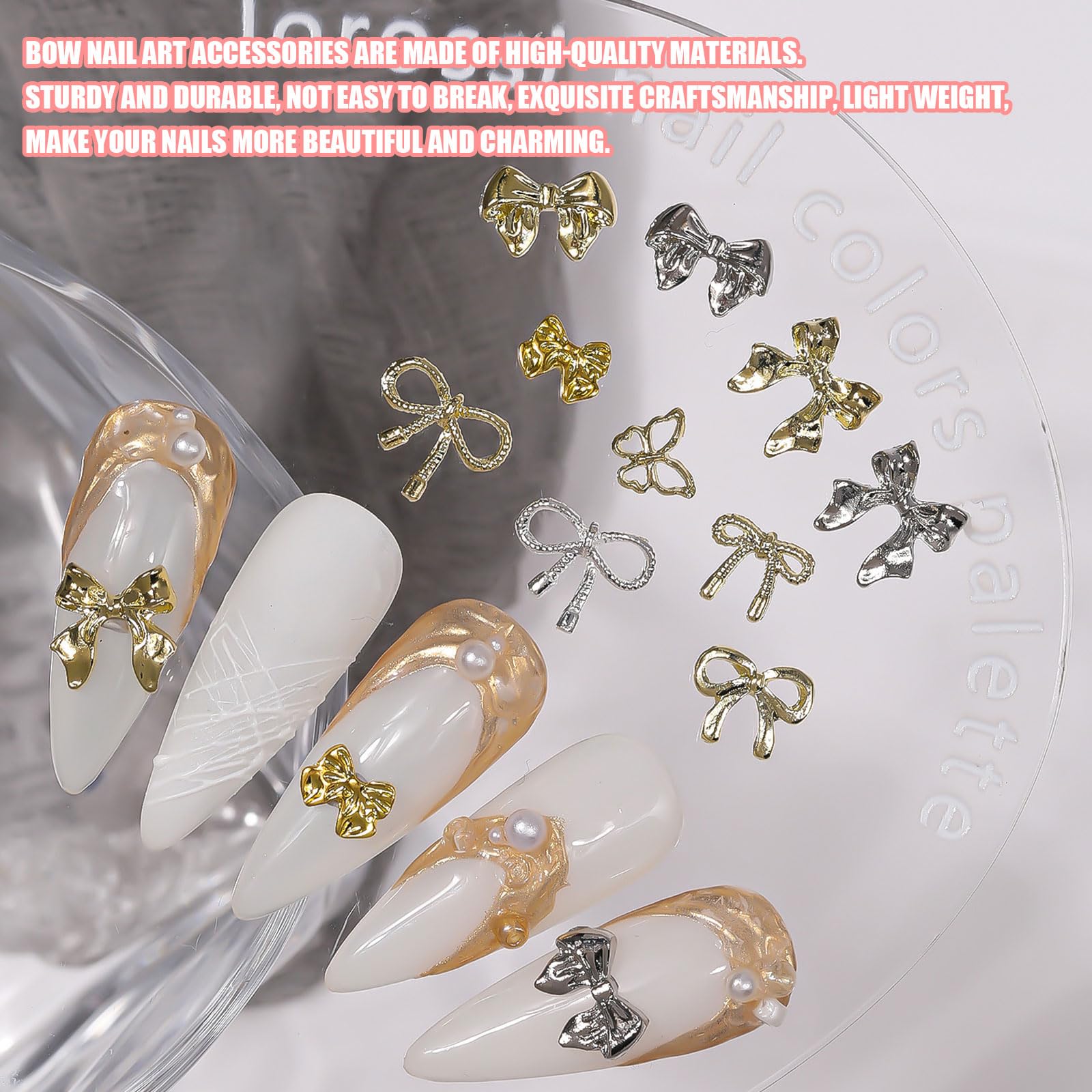 Bow Nail Charms - Image 3