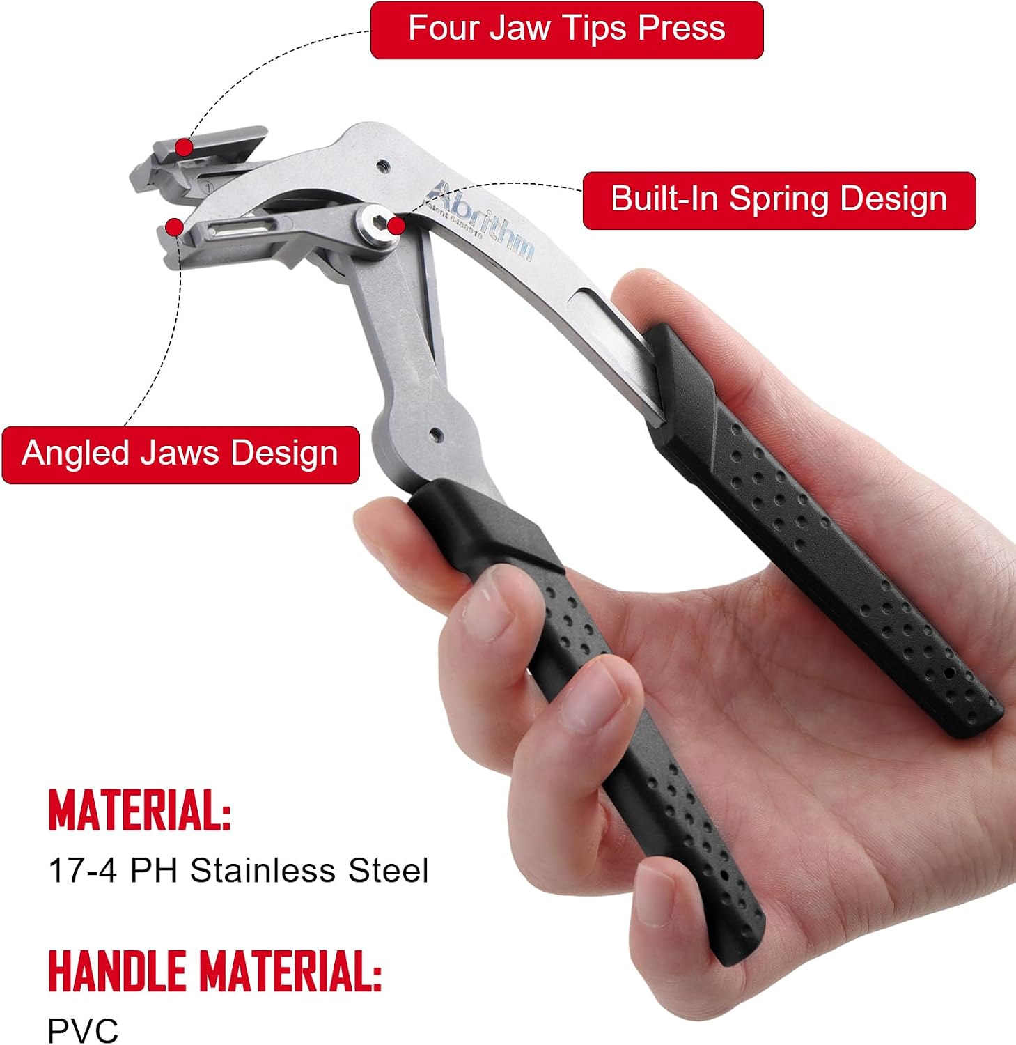 Car Clip Pliers, Panel Clip Removal Pliers, Professional Plastic Fastener Removal Tool for Removing Automotive Fasteners Clips Without Damage Black