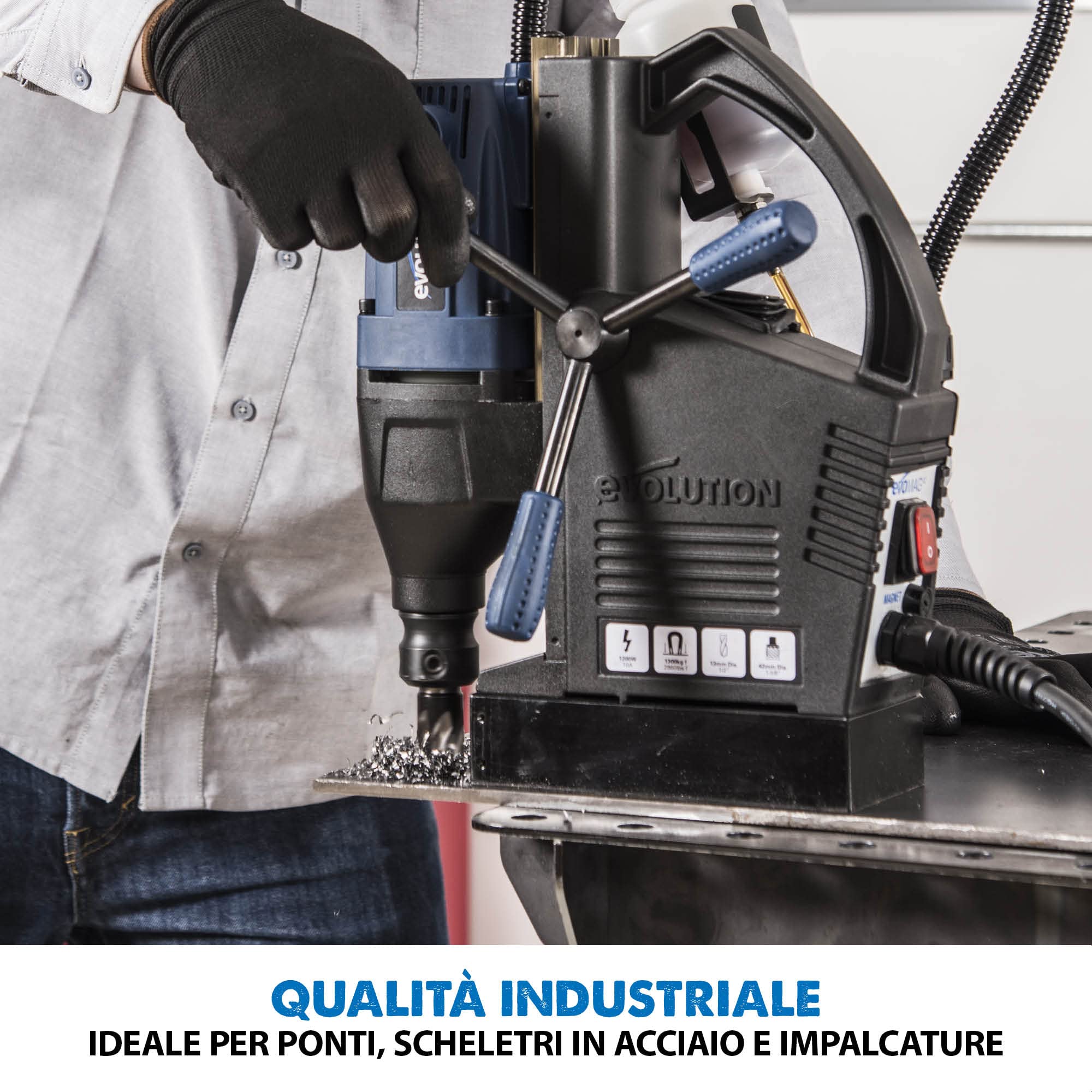 Evolution Power Tools S28MAG Trapano magnetico