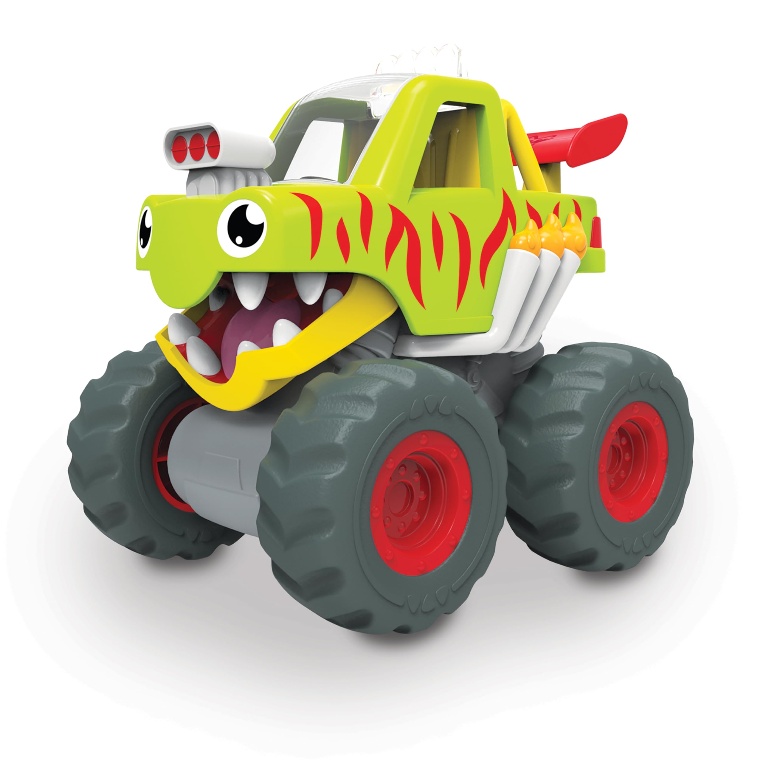WOW Toys Mack Monster Truck,Green/Red/Yellow