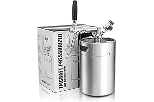 TMCRAFT Portable Keg Growler for Craft Beer Lovers