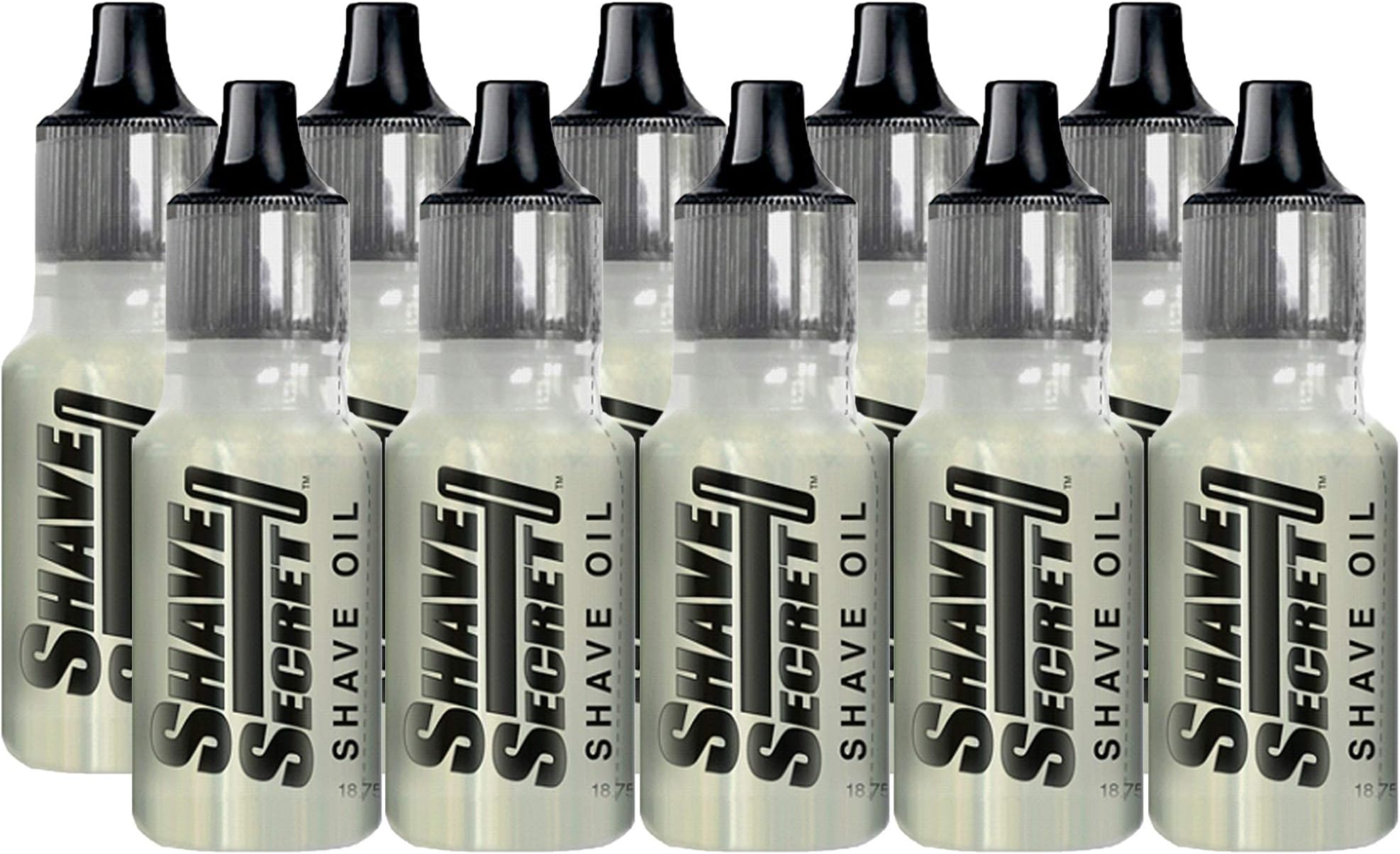 Shave Secret Shaving Oil - The Best Shave Ever! 18.75Ml (10 Pack)
