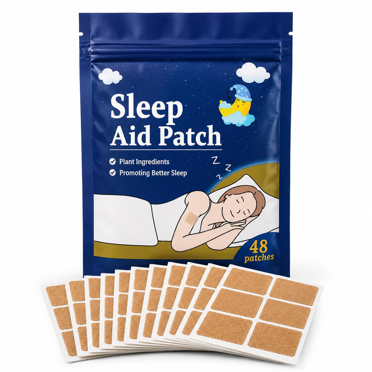 Migraine Relief Cooling Strips– Instant Cooling Headache Patch for For head, Fever, Stress & Migraine Pain Relief Gentle Skin Safe Gel Pad (Cooling Patch 6 - Sheet) — Amazon image 12