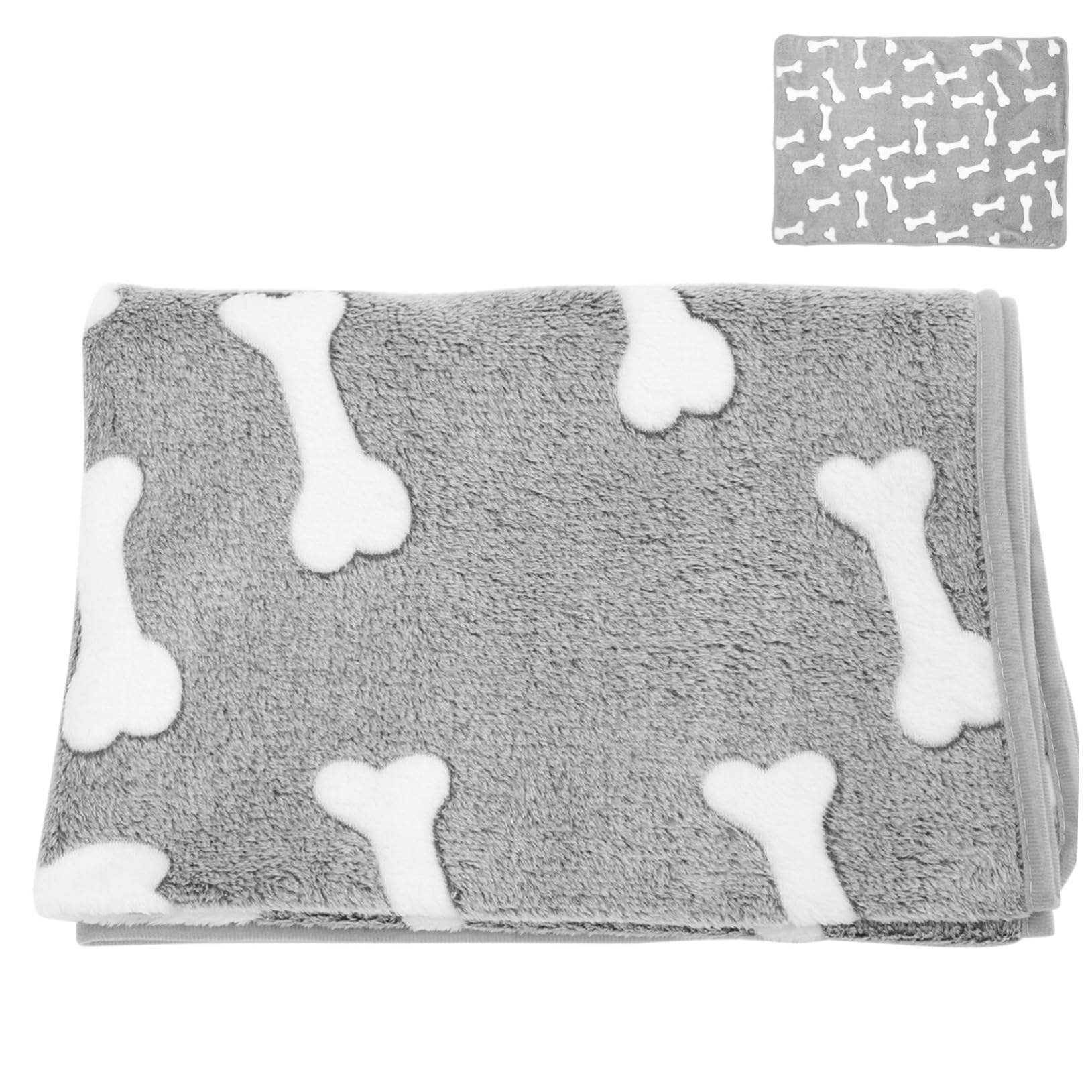 BESPORTBLE 5pièces Couverture Polaire pour Animaux Douce Et Chaude pour Chiens Et Plaid pour Canapé Et Lit