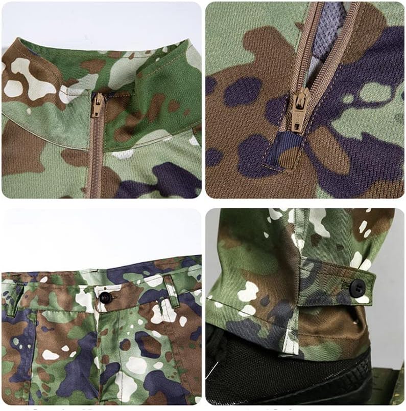 Outdoor Sports Airsoft Shooting Shirt Pants Set Battle Dress Uniform Tactical BDU Set Adult Combat Clothing