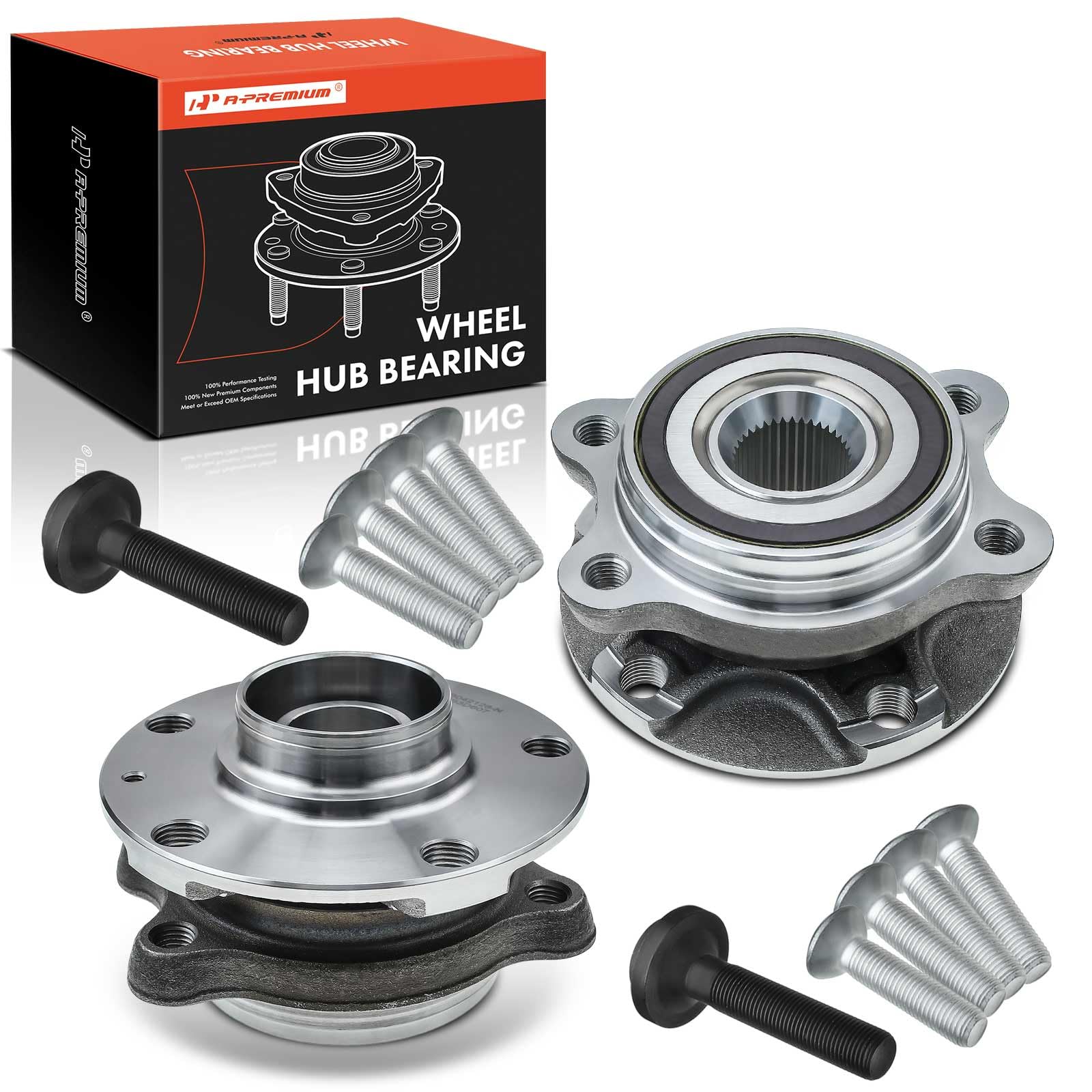 Frankberg 2 roulements de roue, jeu de roulements de roue avantarrière