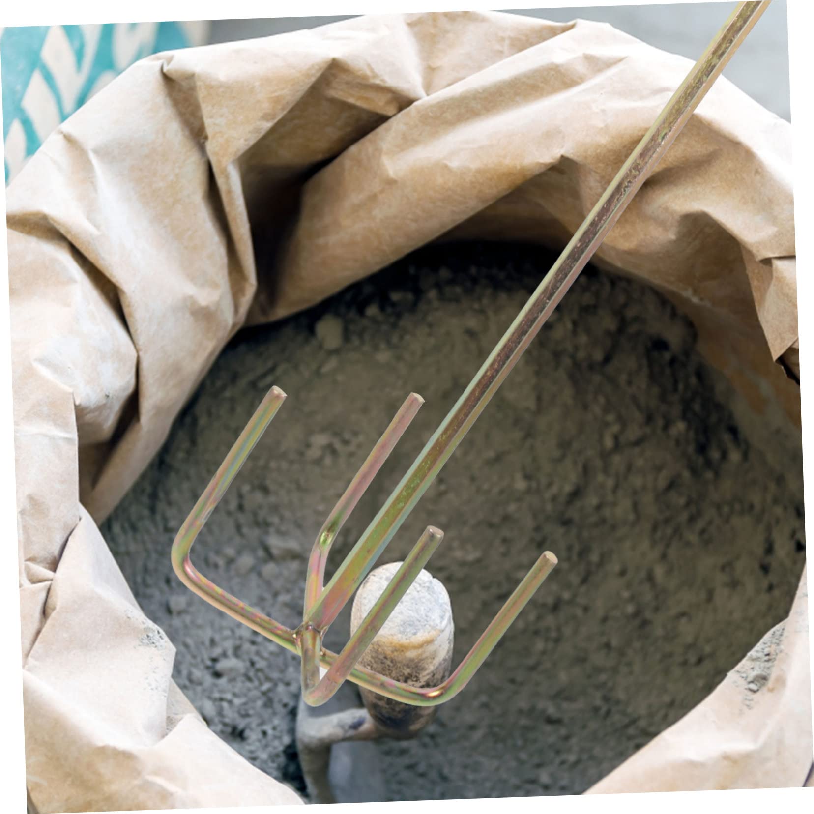 Rührstäbe Zubehör 2 Stück für Elektrische Bohrmaschinen aus Legierung und Formstabil Zufälliger Stil für Elektrowerkzeuge für Baustelle und Heimgebrauch