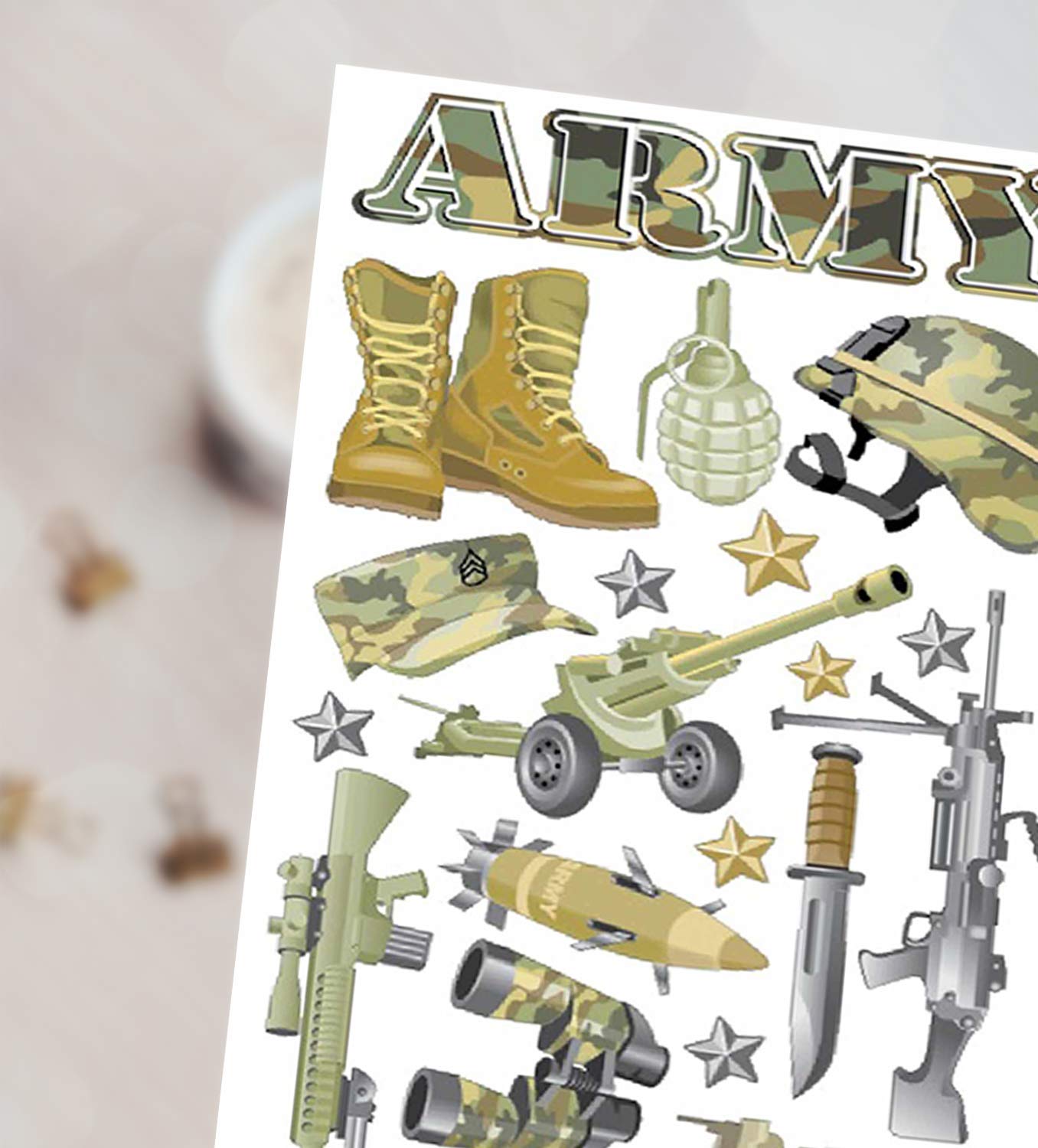 Military Force Stickers Special Forces De Opresso Liber Stickers - 50 ...
