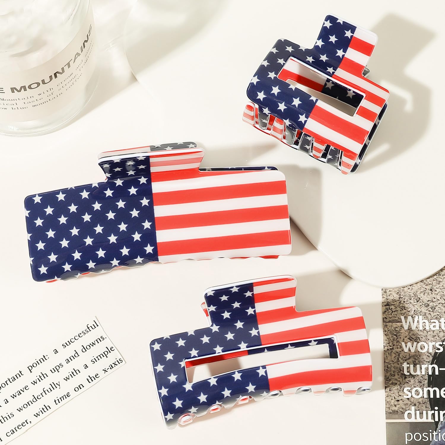 アメリカ柄バンズクリップ - 家具