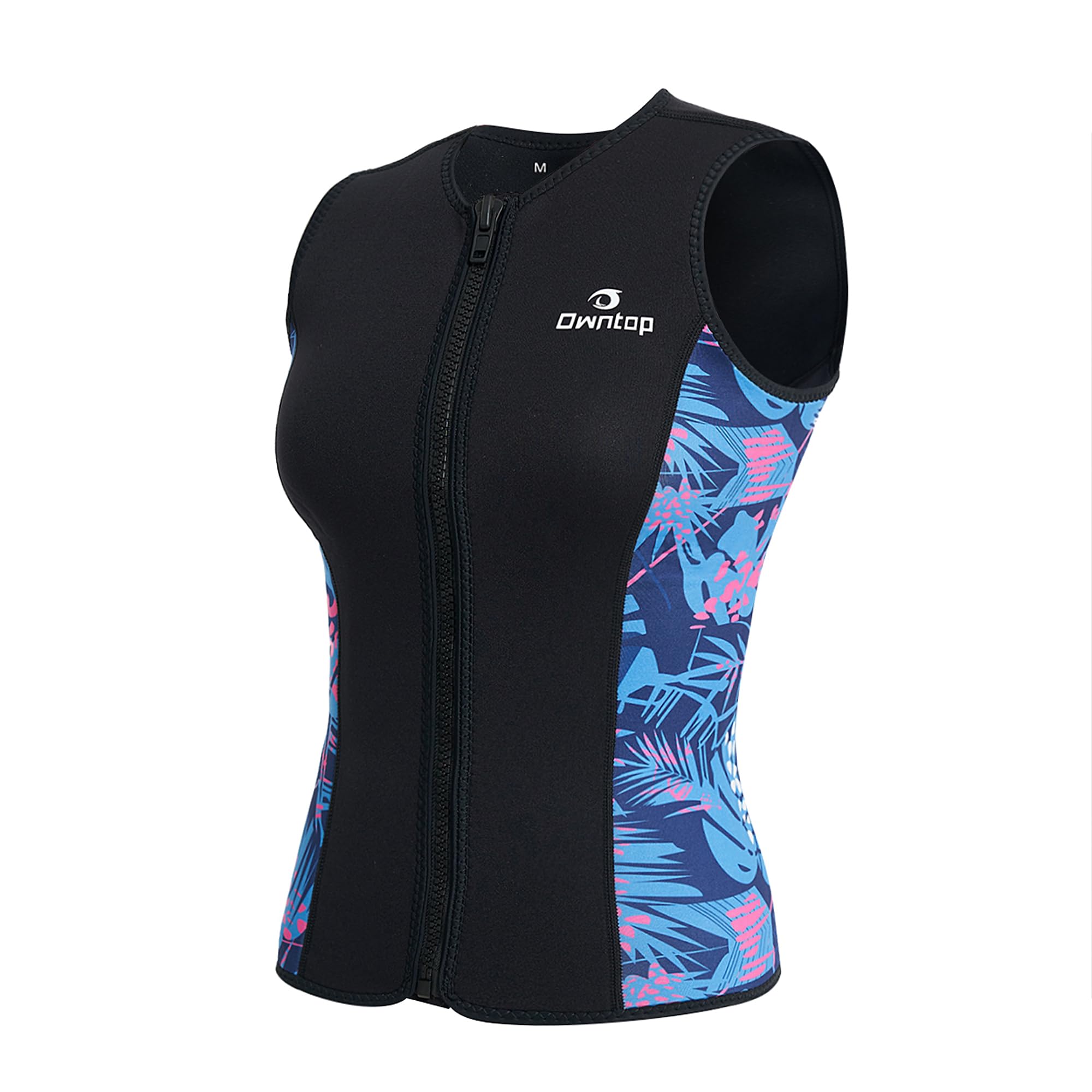 Owntop Neoprenanzug Oberteil Männer Frauen | 3mm Thermische Ärmellose Neoprenweste | Neoprenanzug Jacke | Warm Bequem | Surfen Schnorcheln Schwimmen Tauchen