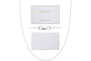 925 Sterling Silver 20-inch Necklace Chain for Women