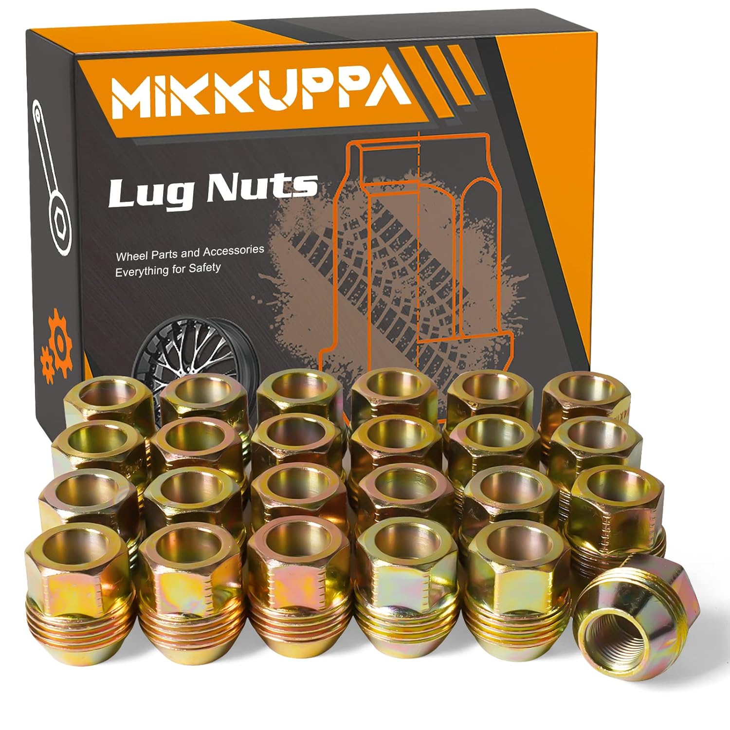 MIKKUPPA OEM M14x1.5 Lug Nuts Replacement for 19992022