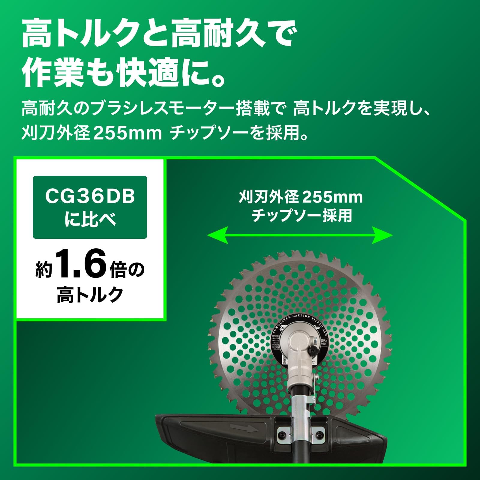 Amazon | 【Amazon.co.jp限定】 HiKOKI(ハイコーキ) 36V 充電式 刈払機