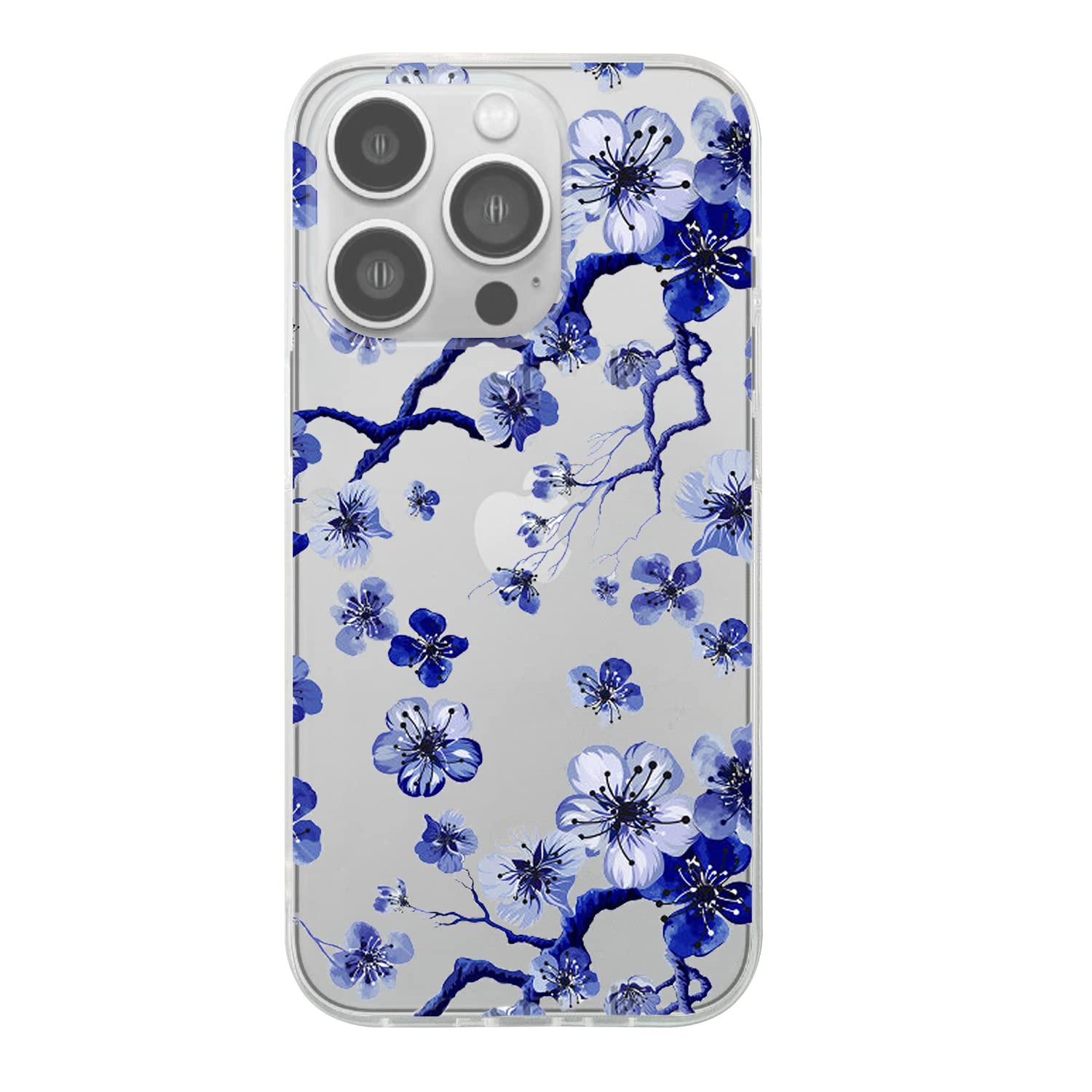 Aazon.co: Blingy's For IPhone 17 Case, Cute Flower Peacock Pattern Pretty Floral Bird Design - View #5
