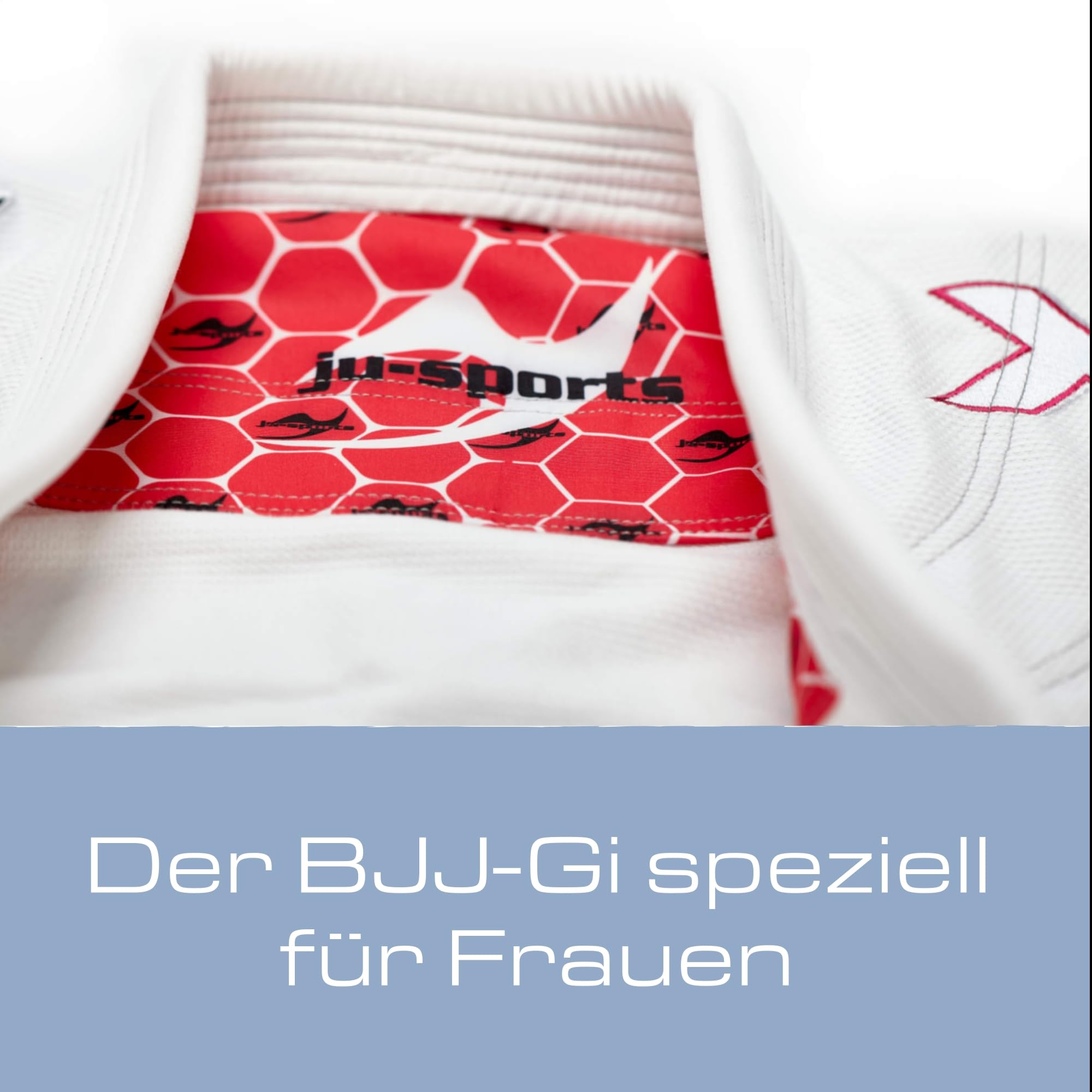 Ju-Sports Amazona BJJ-Gi EXTREME 2.0 White/pink Girl I Erstklassiger Brazilian Jujutsu Anzug speziell für Kinder nach Vorgaben der JJIF I 100% Baumwolle