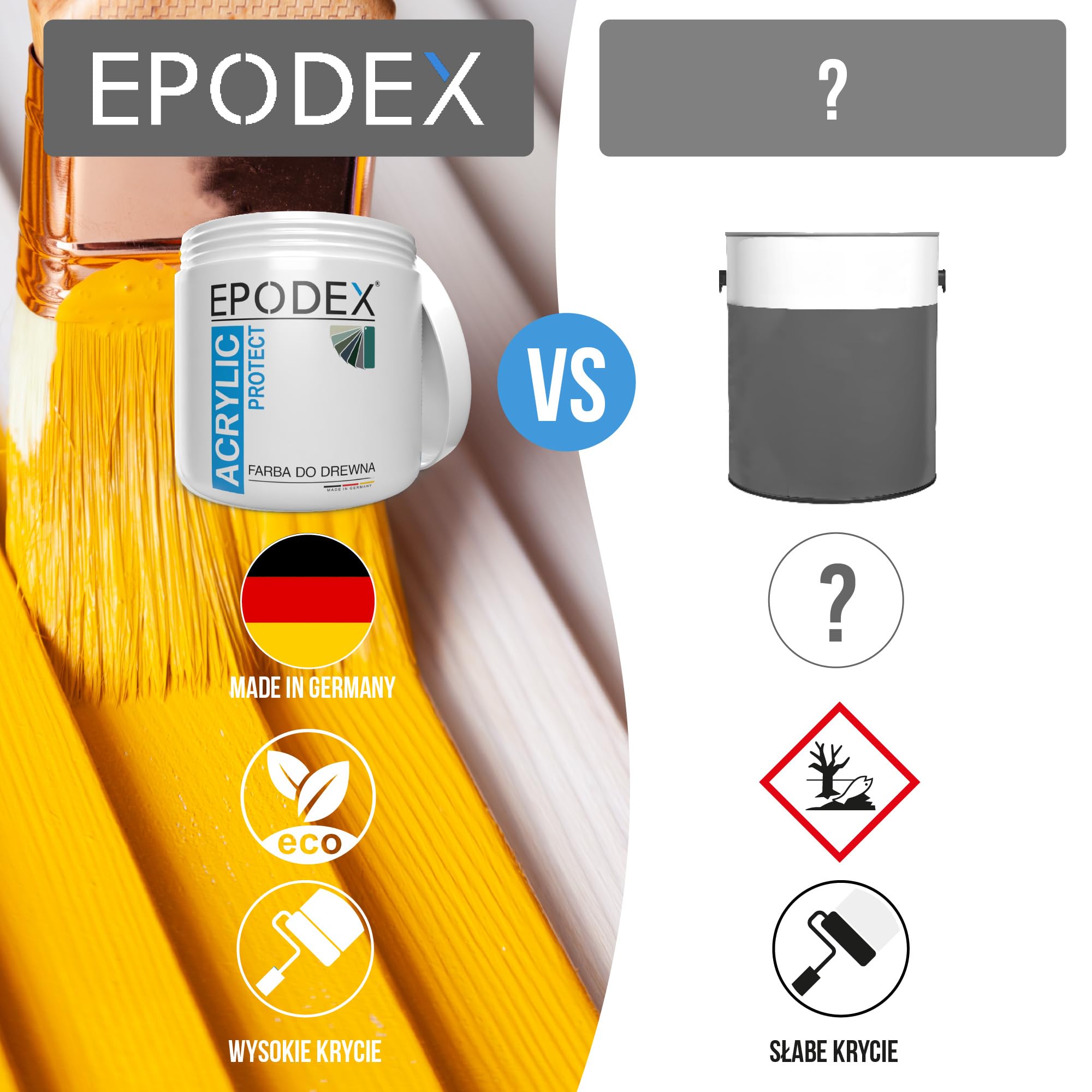EPODEX ACRYLIC PROTECT Farba do Mebli - Nougat
