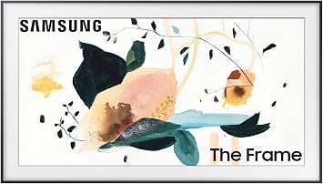 SAMSUNG 55-inch Class FRAME QLED LS03 Series - 4K UHD Dual LED Quantum HDR Smart TV with Alexa Built-in QN55LS03TAFXZA, 2020 Model