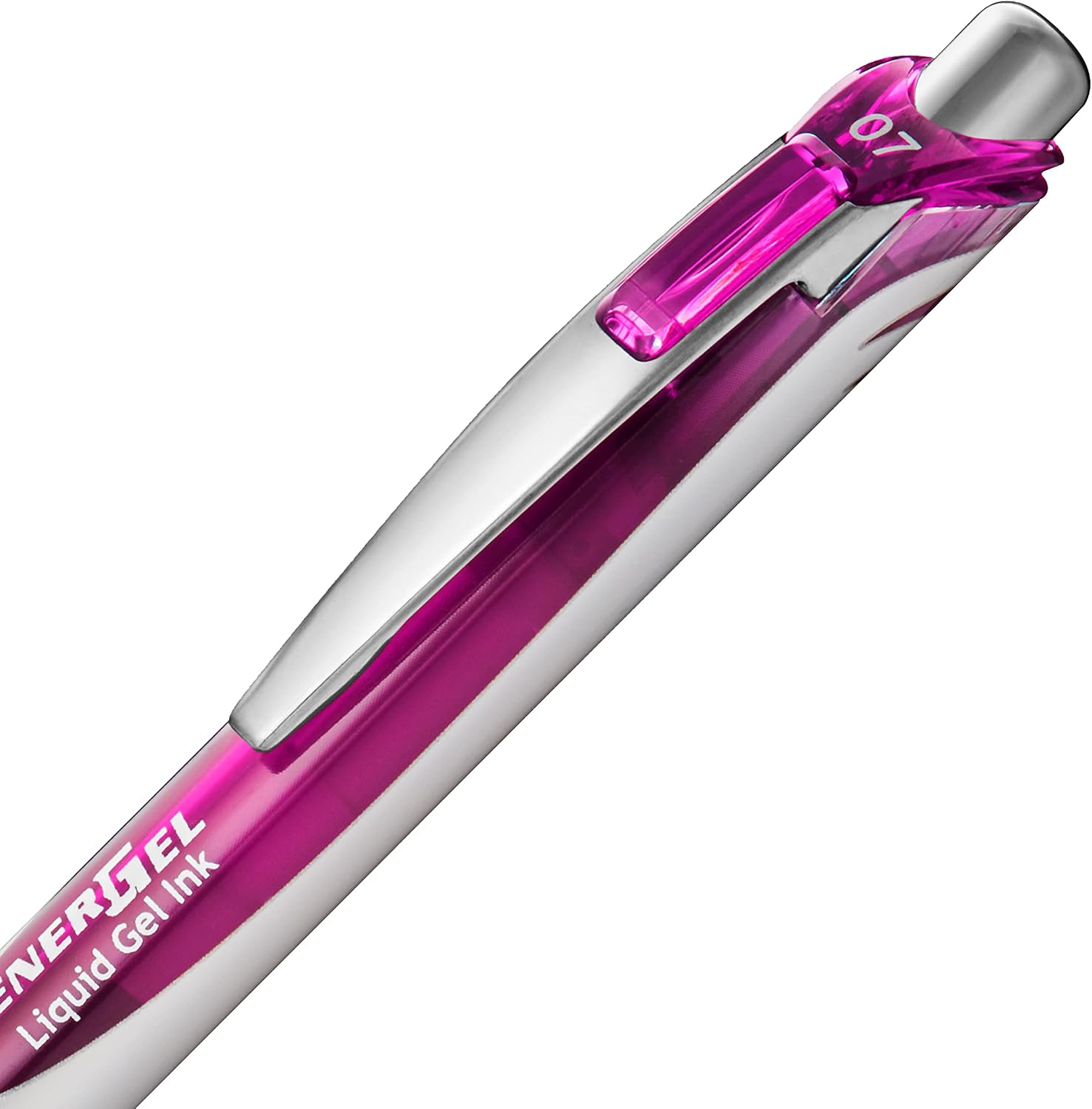 Pentel BL77-V4X EnerGel Retractable Gel Rollerball Pen with Retractable Mechanism, 0.7 mm Ball Diameter = 0.35 mm Line Width - Image 5