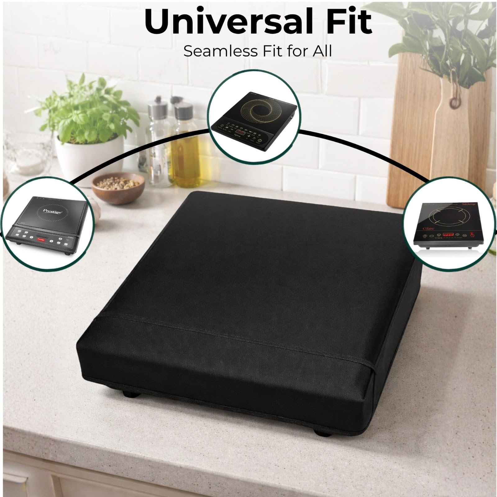 Induction Cooktop & Stove Cover, 40x32x10, Black — Amazon image 8