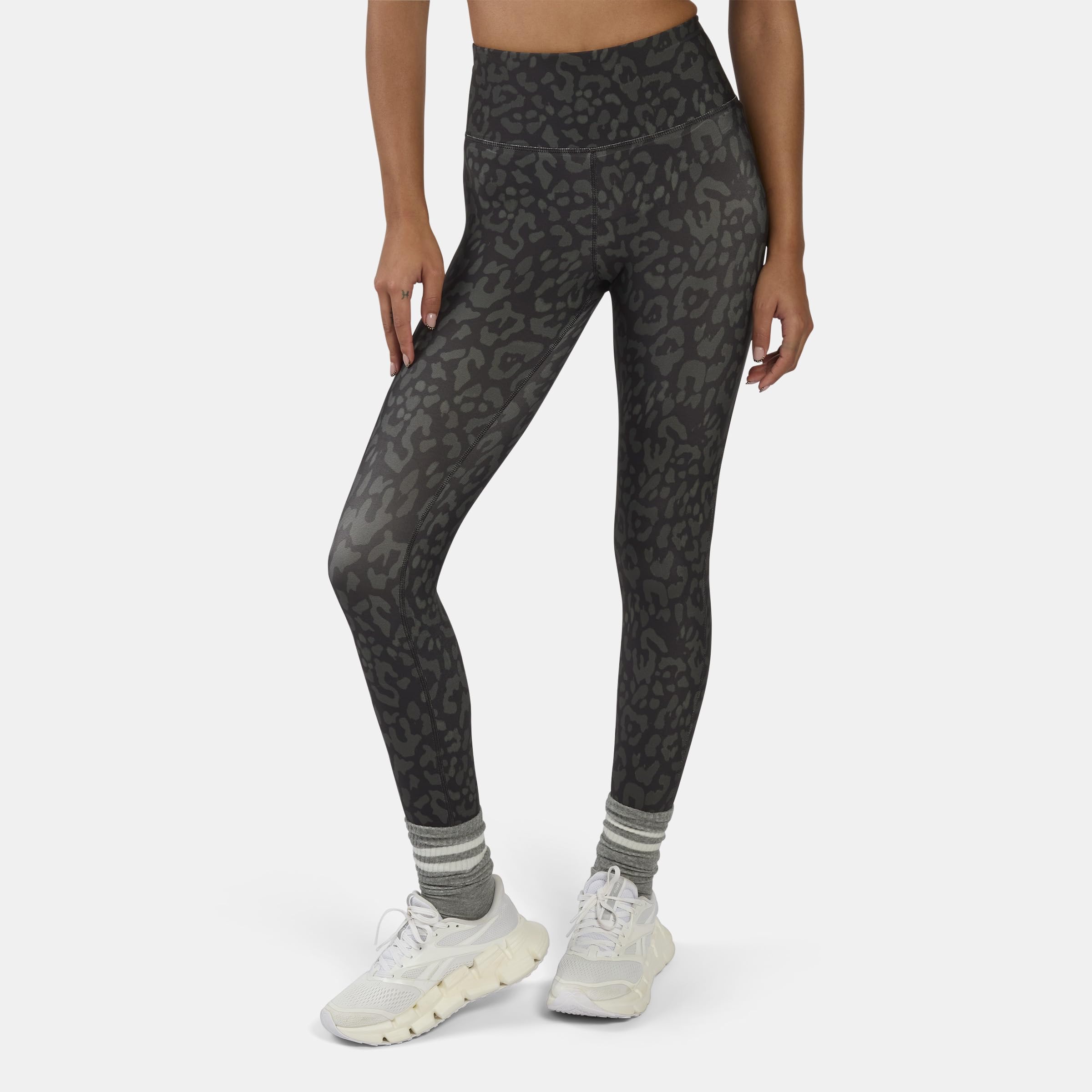Reebok ID Train High Rise Printed Leggings Black