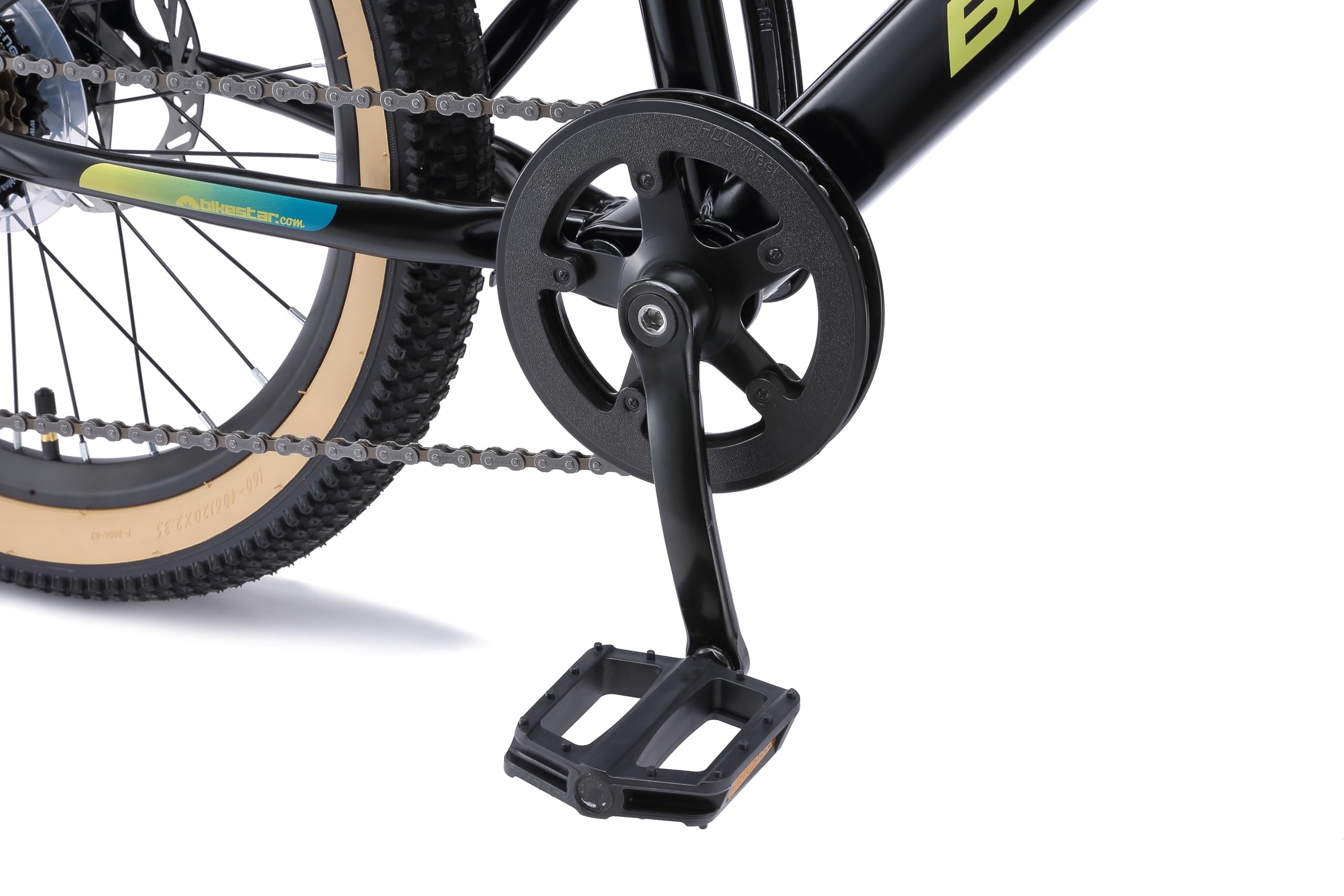 BIKESTAR Kinder Fahrrad Fully Mountainbike 7 Gang Shimano, Scheibenbremse ab 6 Jahre | 20 Zoll Kinderrad MTB | RISIKOFREI TESTEN