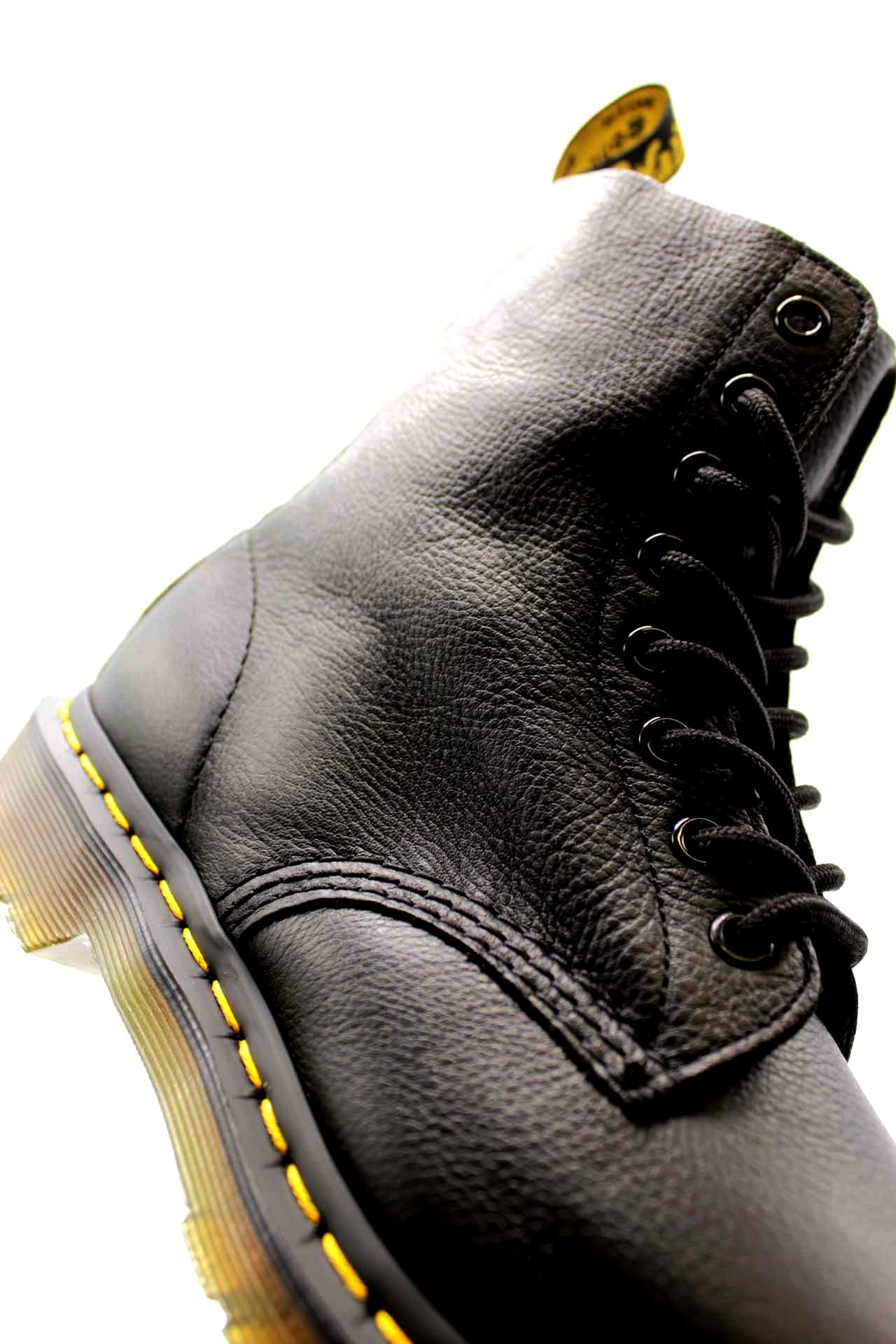 Dr. Martens Pascal Buttero, Bovver Boots Donna, Nero Black Virginia, 40 EU