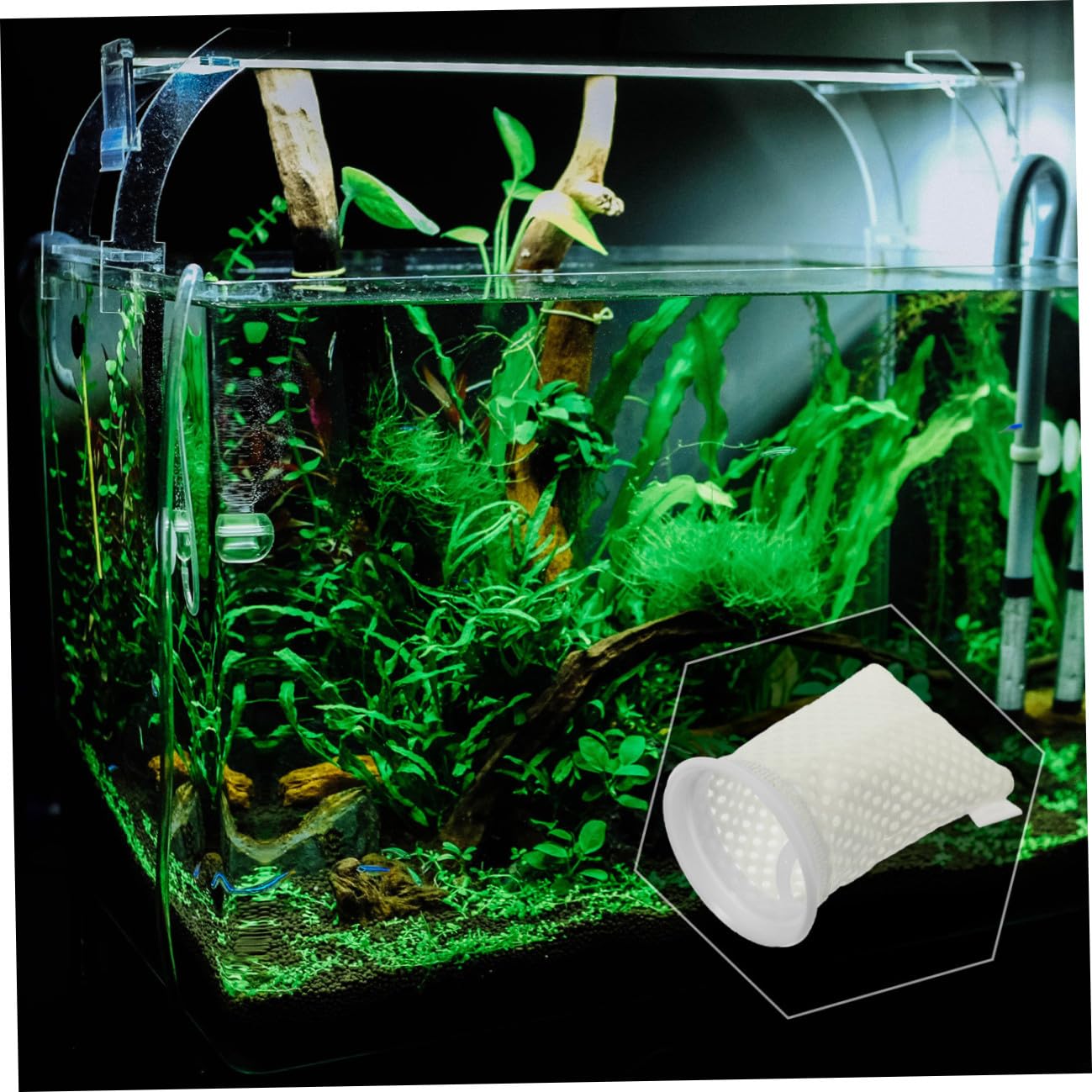 TEHAUX 11piezas Calcetines Filtro de Panal para Acuario Unidades Accesorio para Pecera Filtro de Agua para Acuario Uso Tanques de Agua Salada