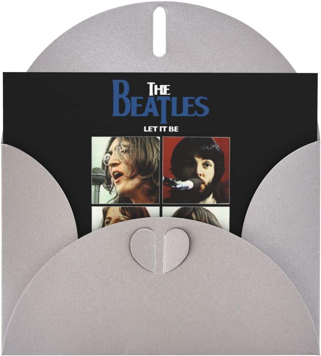 メッセージカード 感謝カード Beatles ビートルズ 5枚入り クリスマスカード 誕生日カード グリーティングカード 無料サンプルok 祝賀カード Thank You Card 封筒と封印シール付き かわいい 結婚式お祝い手紙 封筒 プレゼント サンキューカード メッセージブック