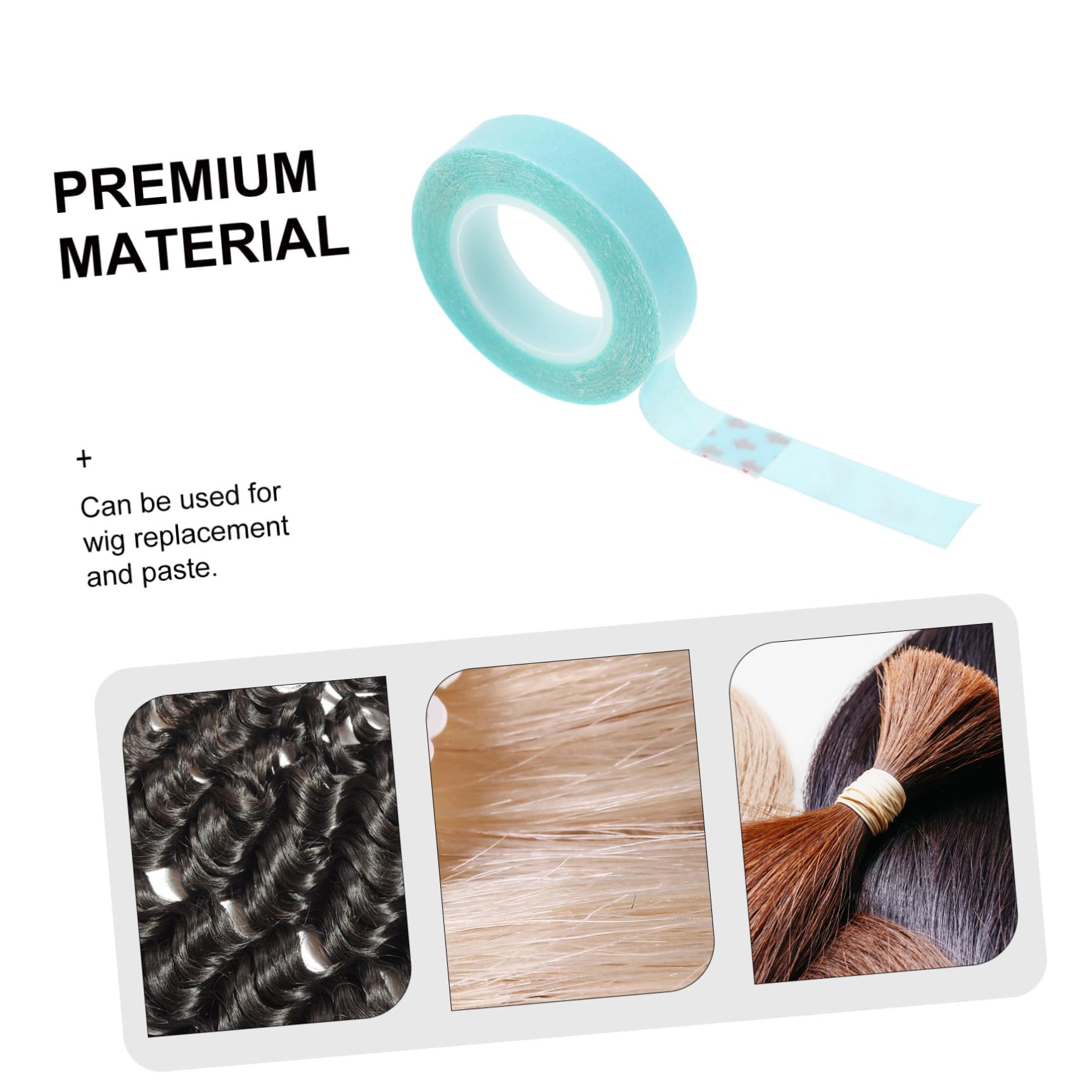 2 Juegos De Cinta Adhesiva De Doble Cara Para Extensiones De Cabello De Fácil Aplicación (4 Rollos)