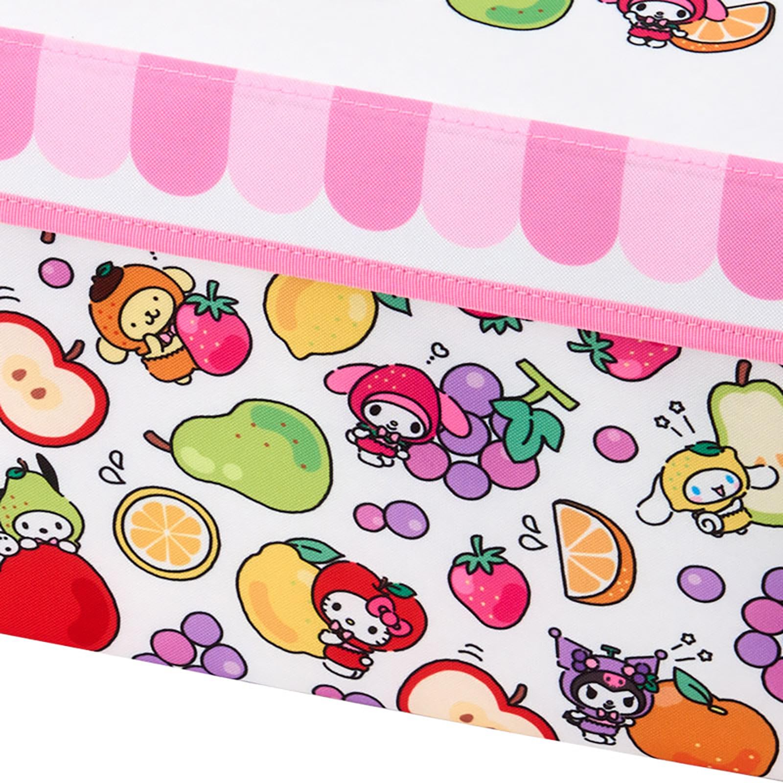 Amazon.co.jp: サンリオ(SANRIO) 折りたたみ収納ケース（フルーツ