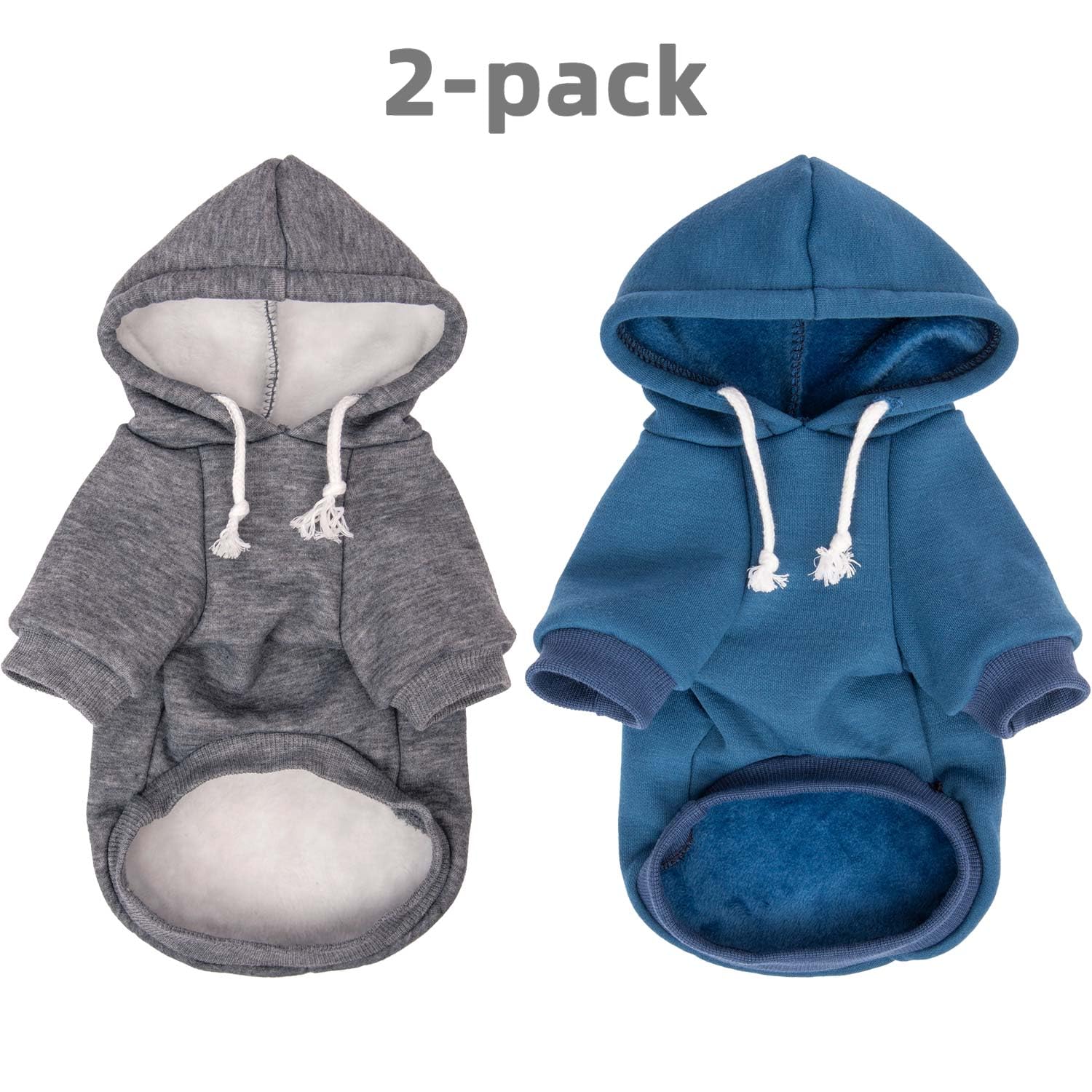 Hunde-Kapuzenpullover und -jacken, weicher Hunde-Kapuzenpullover für kleine, mittelgroße und große Hunde und Katzen, Ganzjahres-Komfort und Passform, stilvolle Haustier-Shirts, Bekleidung und Zubehör