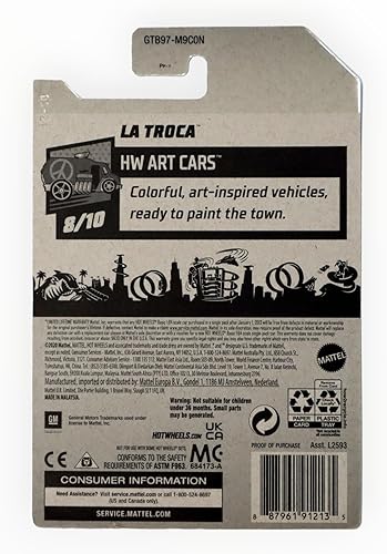 Hot Wheels La Troca, [Blanco] 146/250 Art Cars 8/10