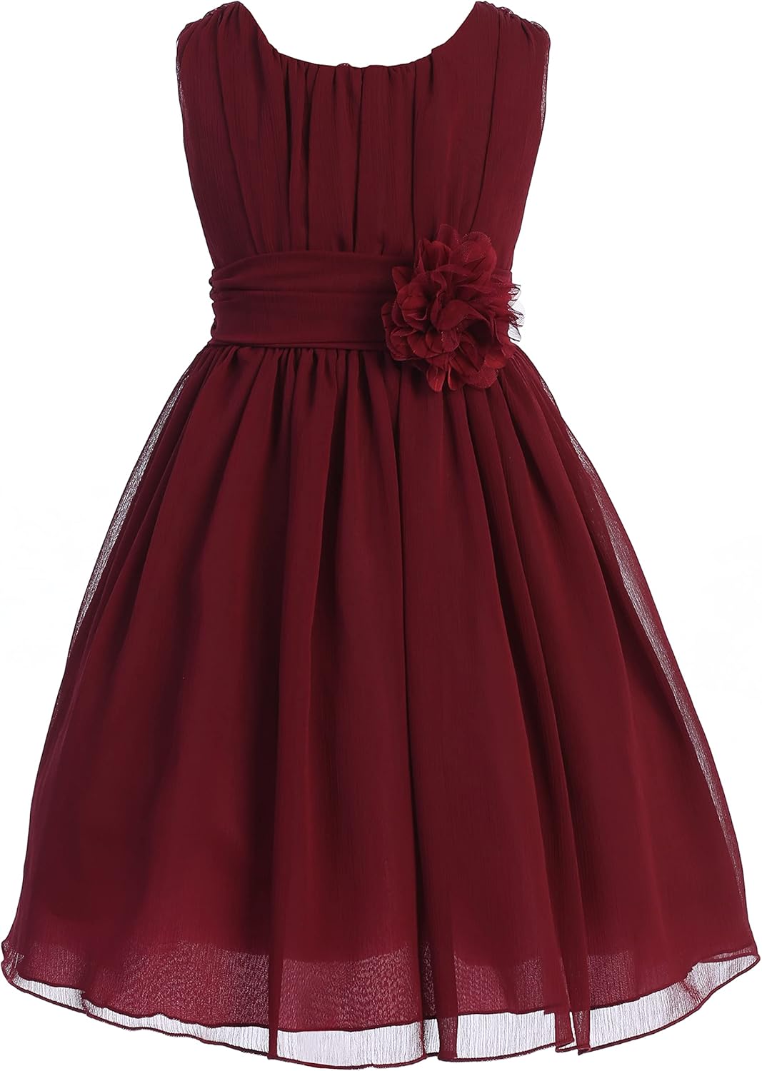 iGirlDress Little Girls' Yoro Chiffon Flower Girls Dress 4-16Y